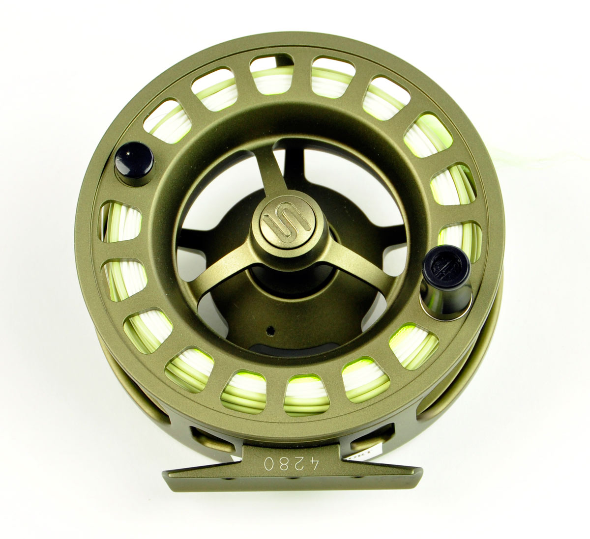 4200 series fly reel The Midnight w/ Line Bozeman FlyWorks be it a Henrys Fork rainbow Sage 4200 Fly Reels -