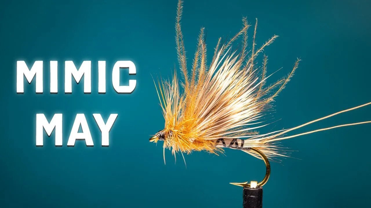 How to Tie the Mimic May Dry Fly