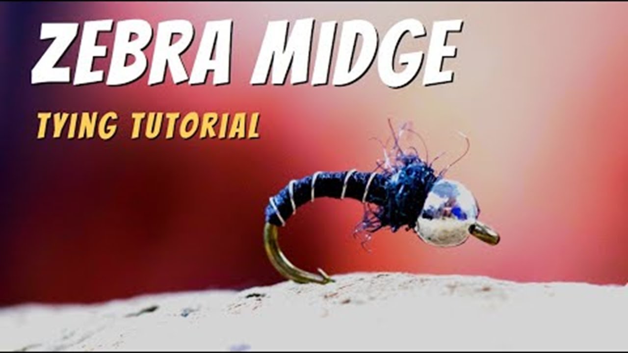 How to Tie the Zebra Midge Fly