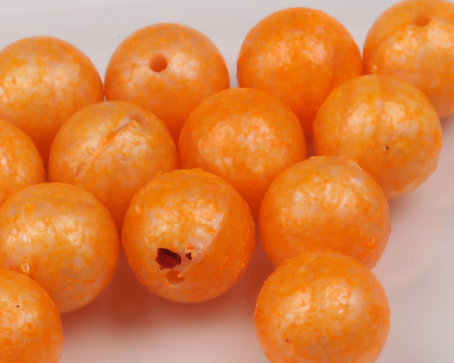 Spirit River UV2 Fusion Blood Drop Egg Beads