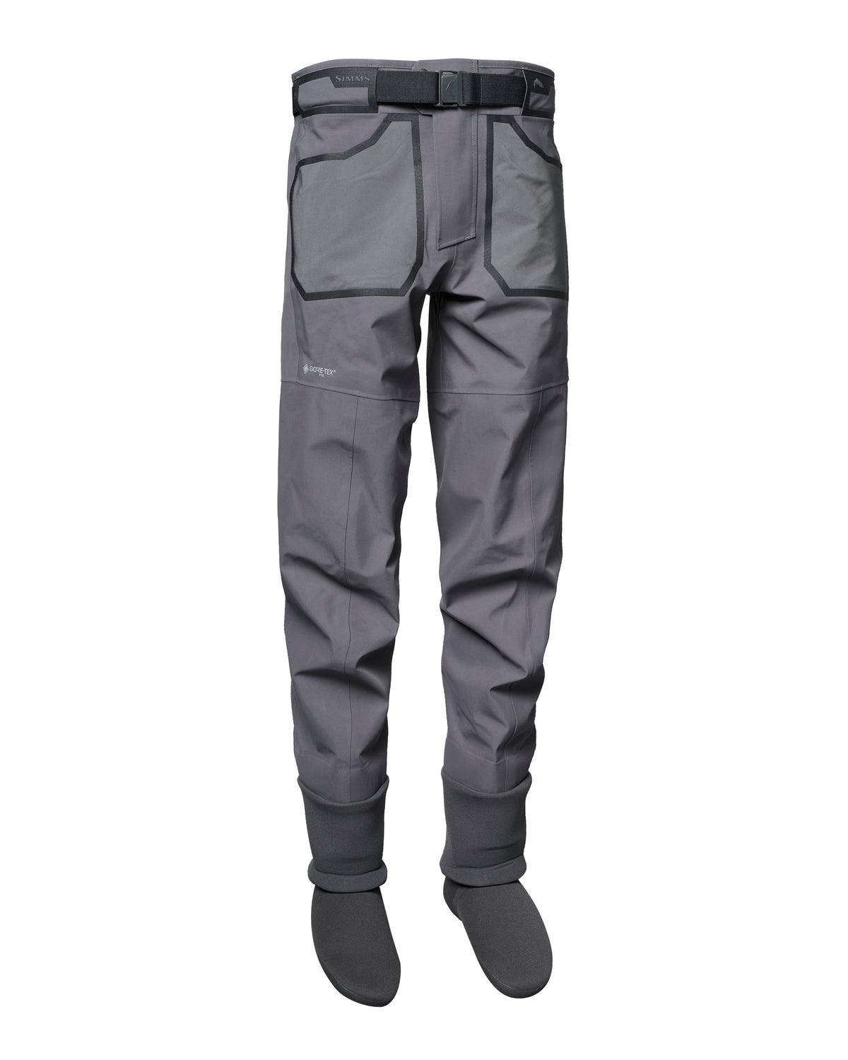 Simms G3 Pro Wader Pants in Anvil, view 2