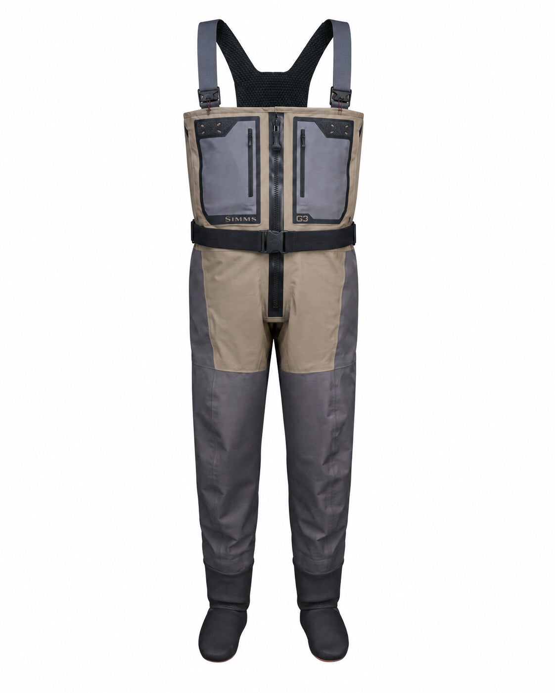 Simms G3Z Pro Stockingfoot Waders in Dark Elkhorn, view 1