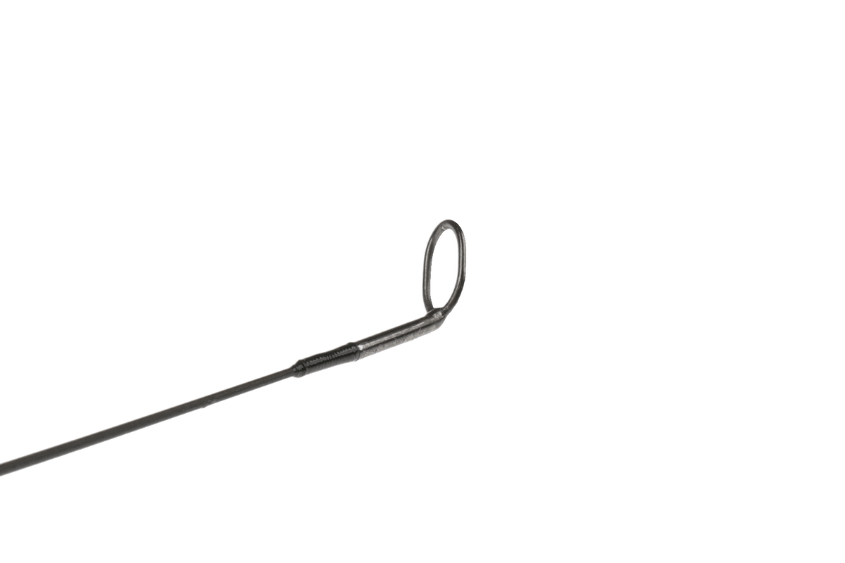 Hardy Tactus Dry Fly Rod tip with guide ring detail against white background