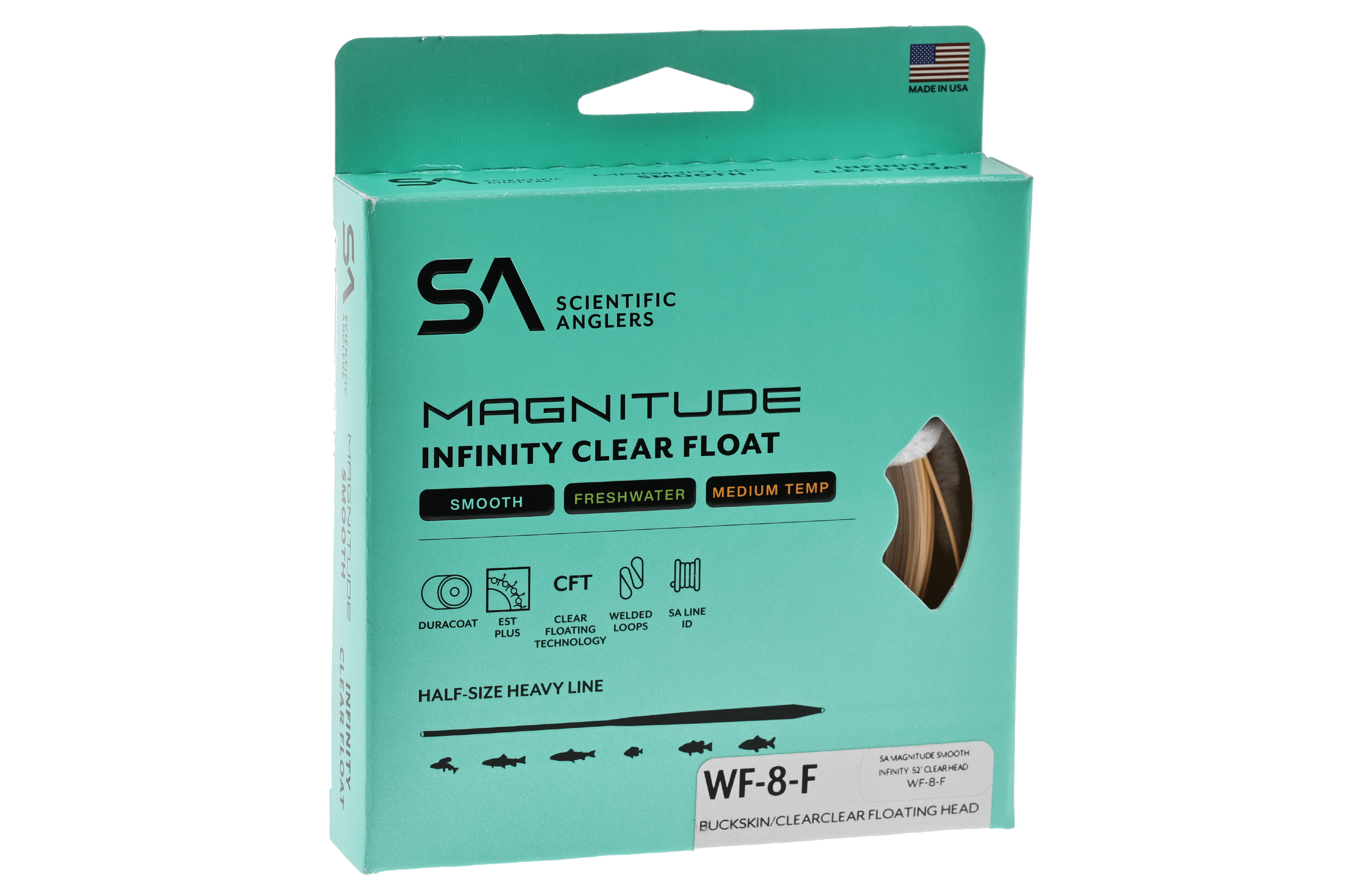 Scientific Anglers Magnitude Smooth Infinity Clear Tip Floating Line