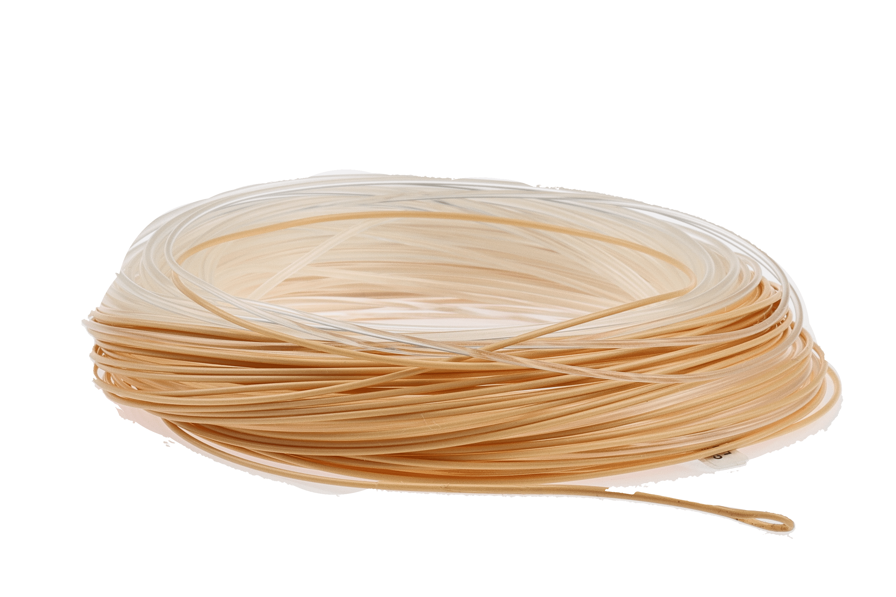 Scientific Anglers Magnitude Smooth Infinity Clear floating fly line coil displayed against white background