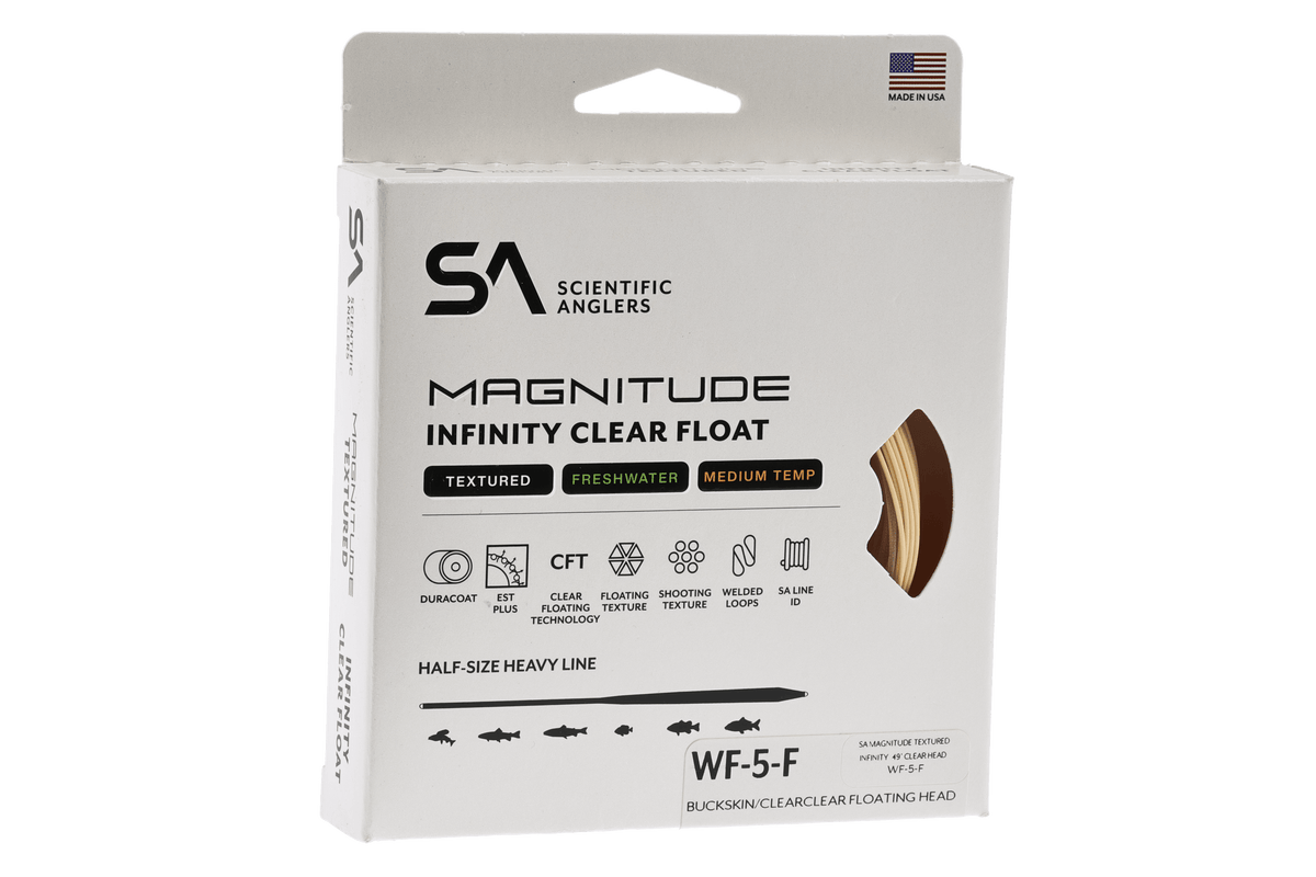 Scientific Anglers Magnitude Textured Infinity Clear Head Floating Line