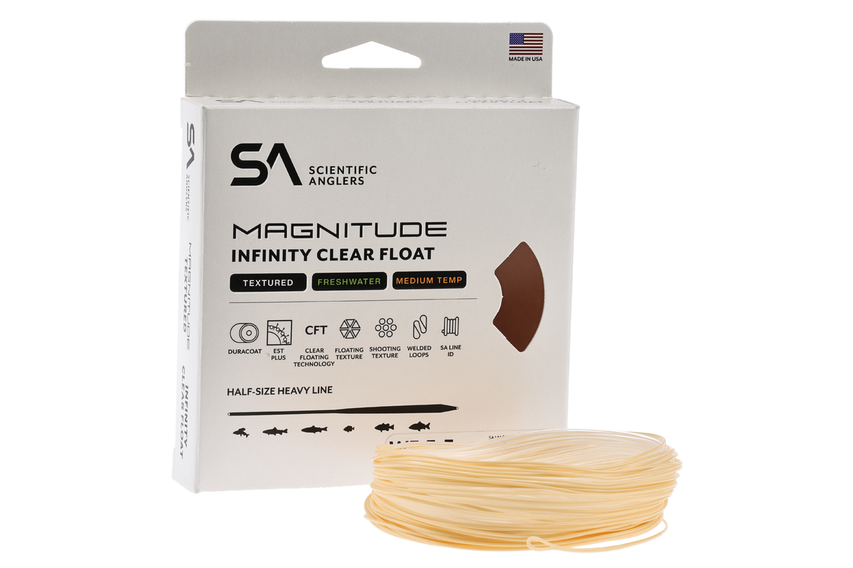 Scientific Anglers Magnitude Textured Infinity Clear Head Floating Line