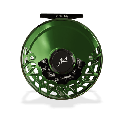 4/6 - Ported / Deep Green / Freshwater Plate / Sm Wood - Rosewood