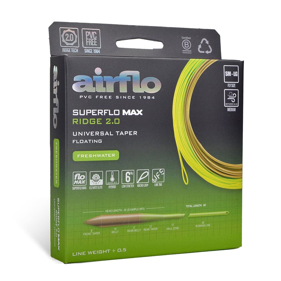 Airflo Superflo Max Ridge 2.0 Universal Taper Fly Line