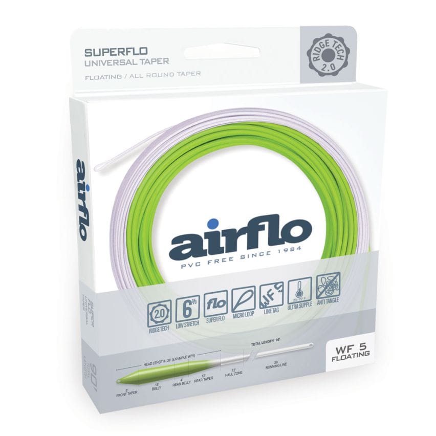 Airflo Superflo Ridge 2.0 Universal Taper Fly Line | Trident Fly