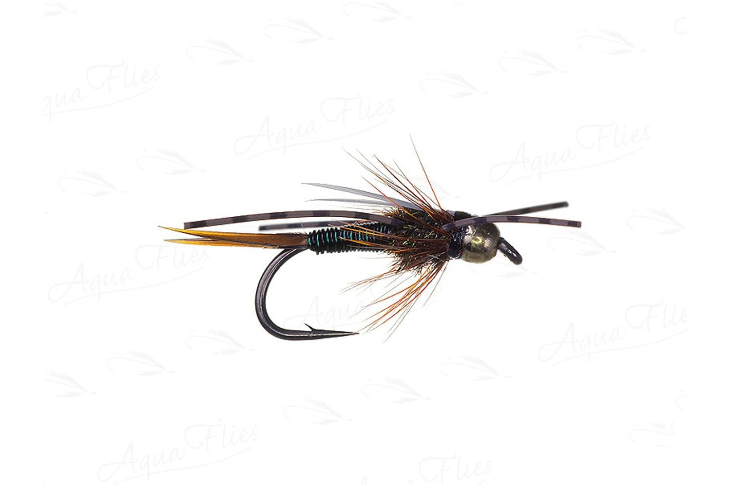 TDF BH Rubberleg Green Prince Fly