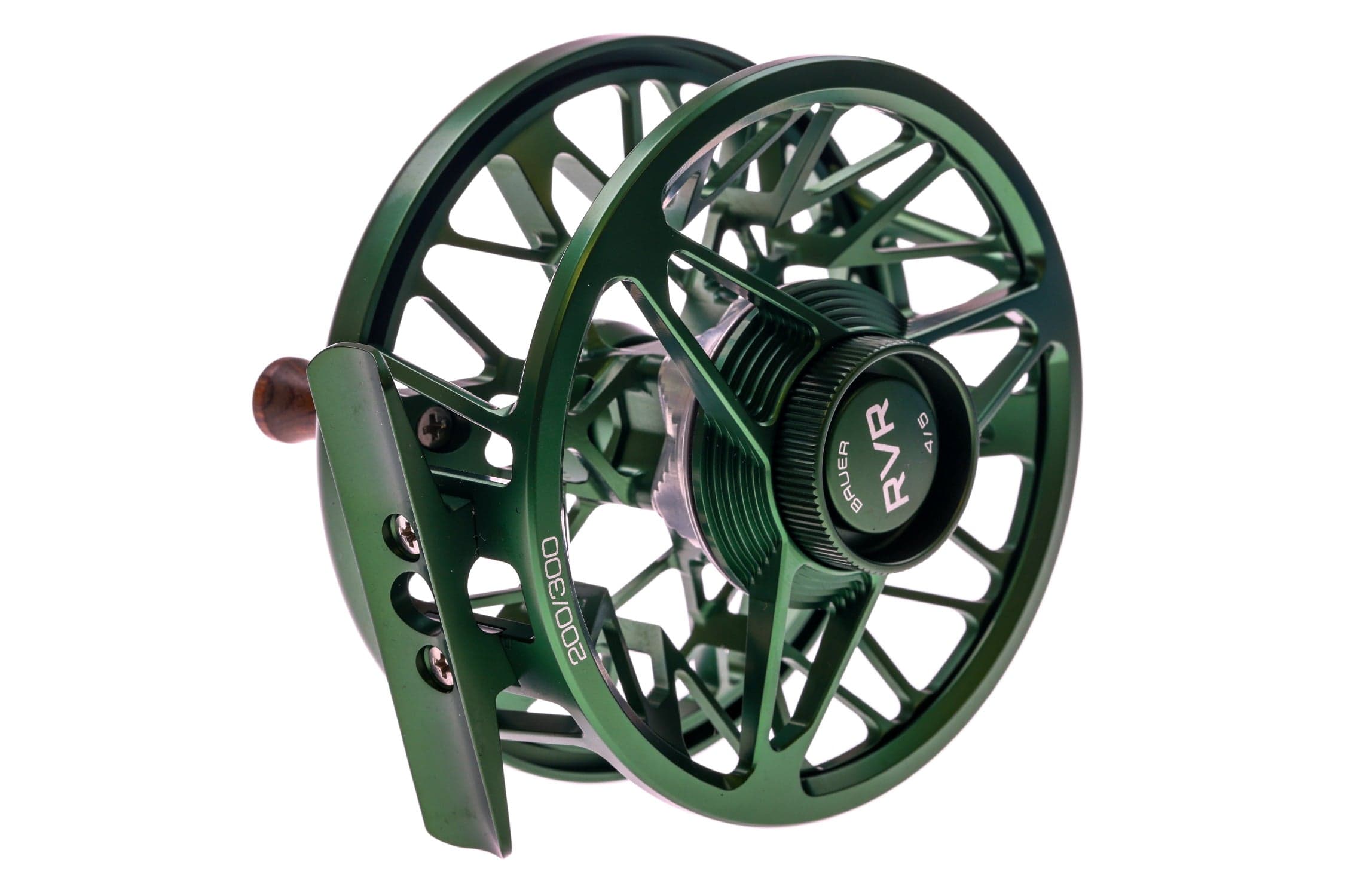 Bauer RVR Limited Edition Green/Silver Fly Reel