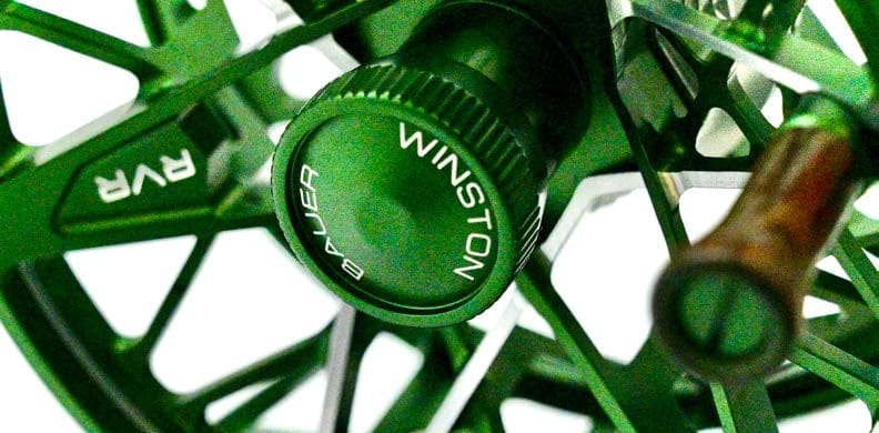 Bauer RVR Limited Edition Green/Silver Fly Reel