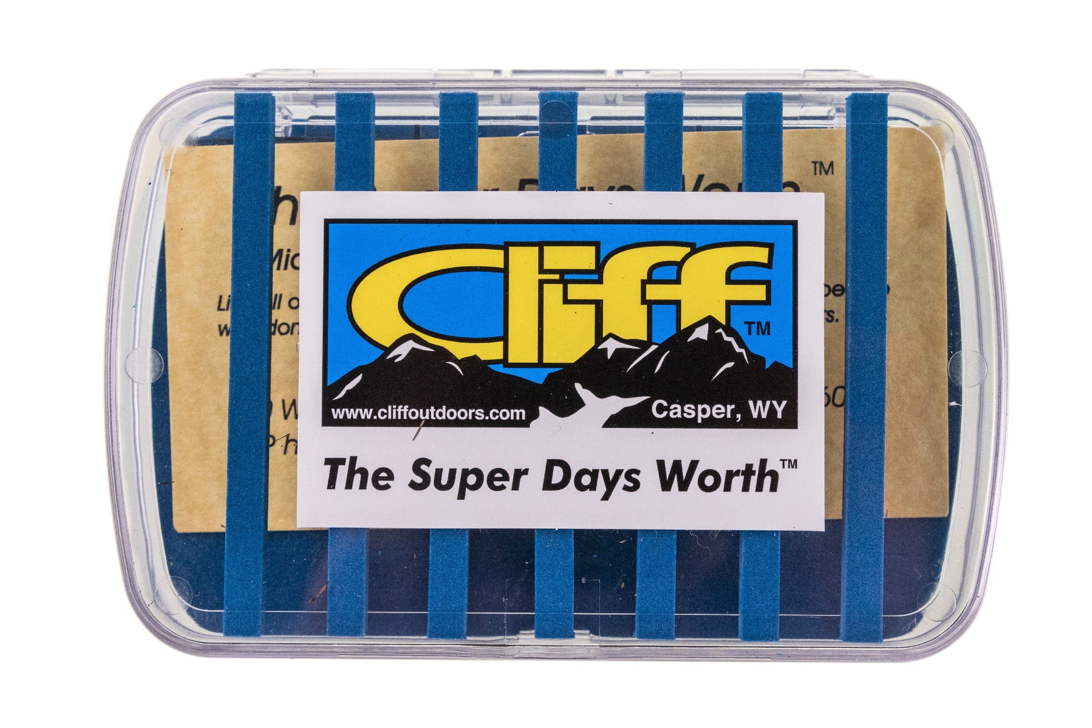 Cliff's Super Days Worth Fly Box