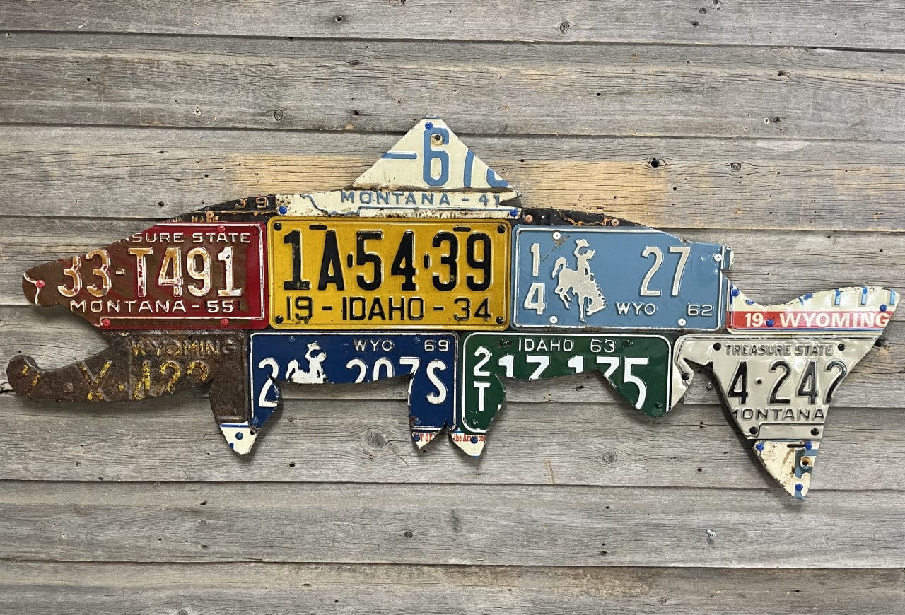 Antique Florida Tarpon License Plate Artwork - Image 2