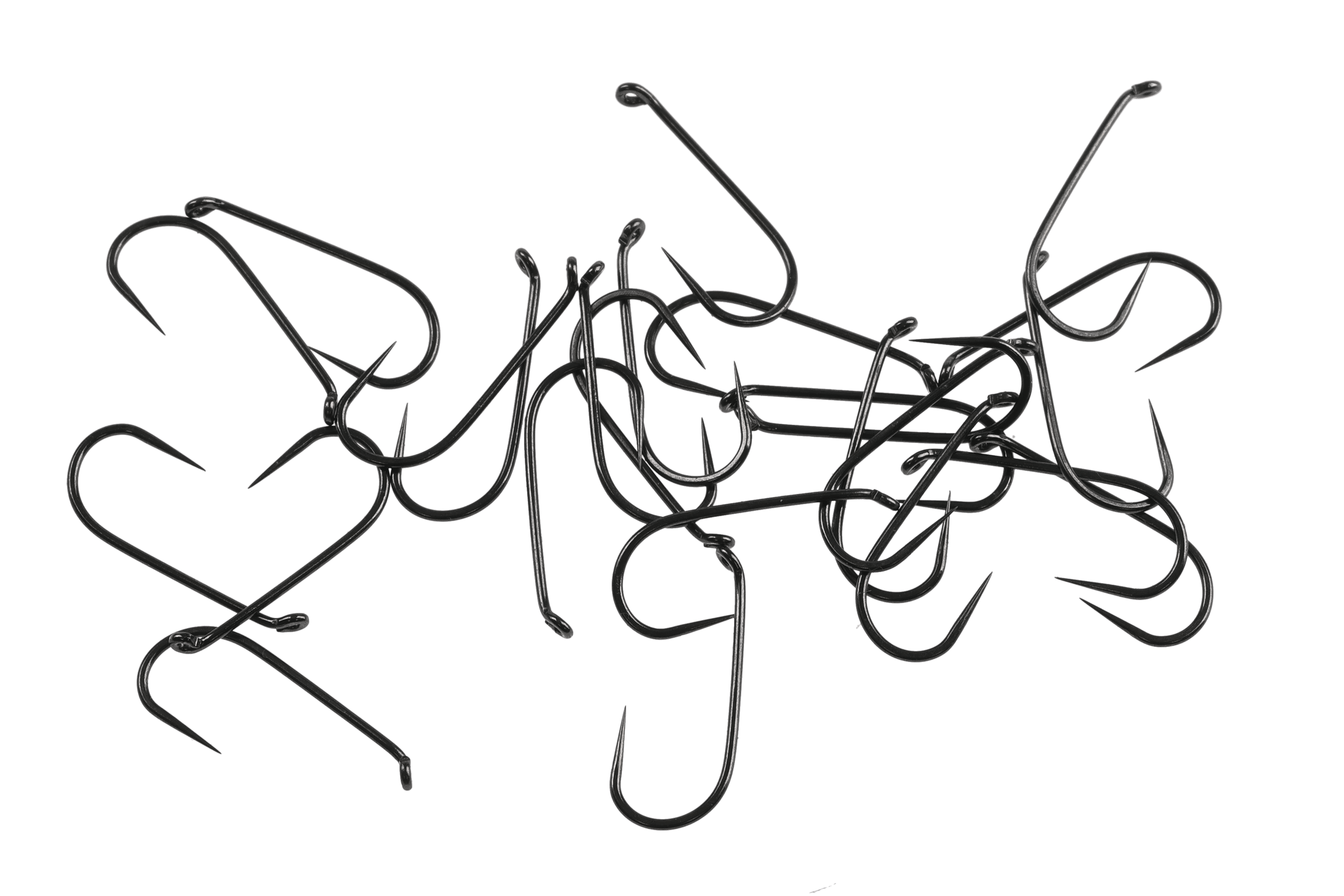 Core C1190 Dry & Light Nymph Black Hooks