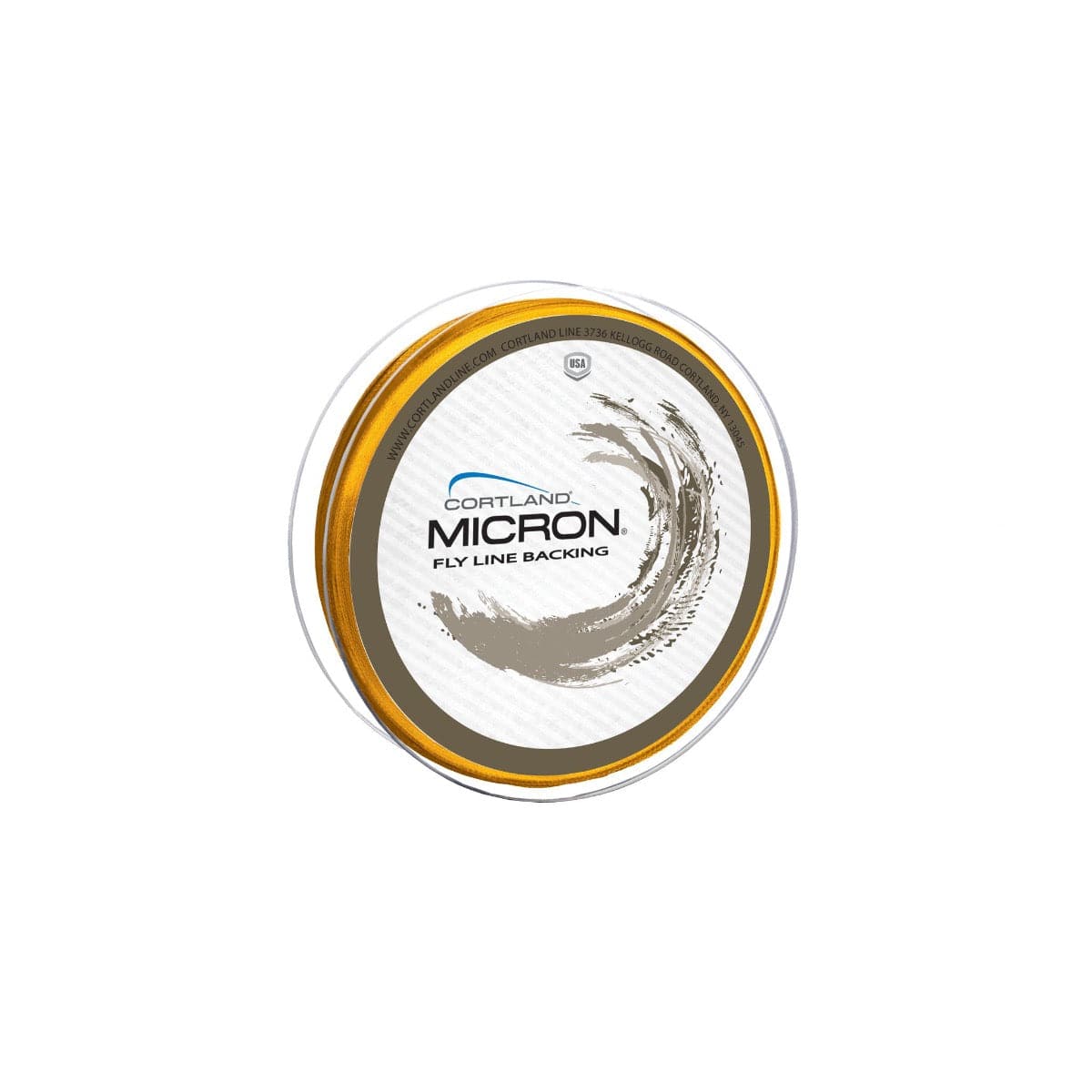 Cortland Micron Fly Line Backing 1000 yd 30 lb White