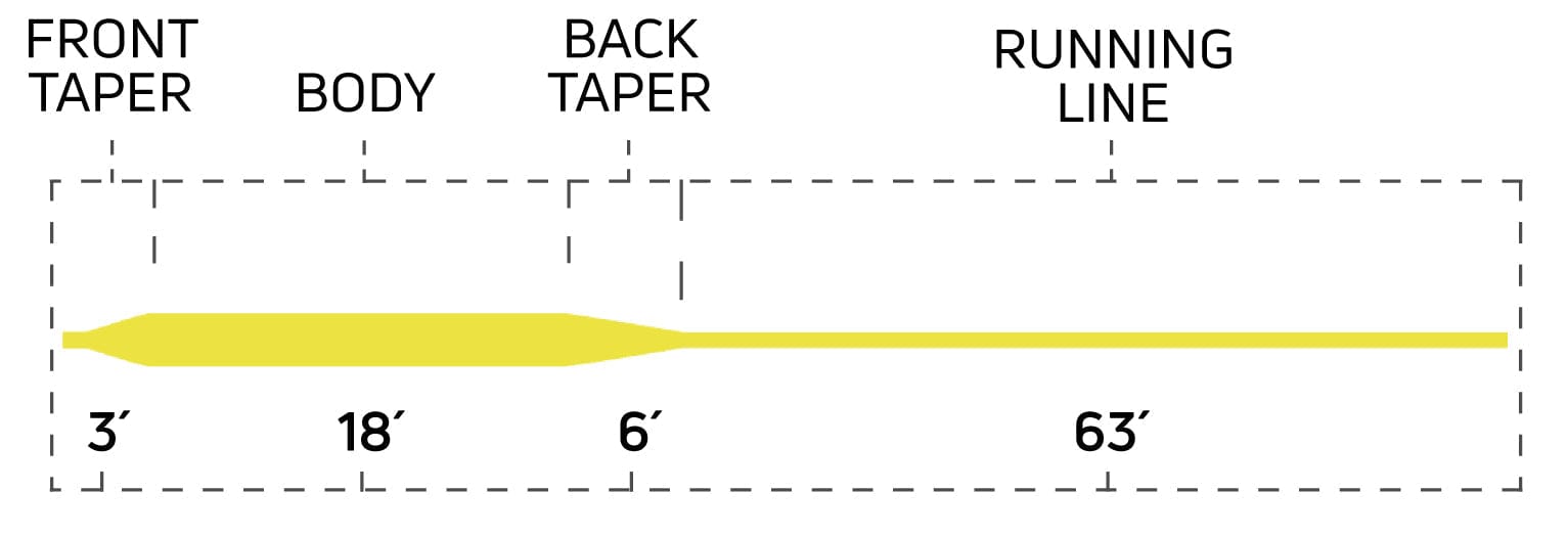 Cortland Bass Panfish Fly Line