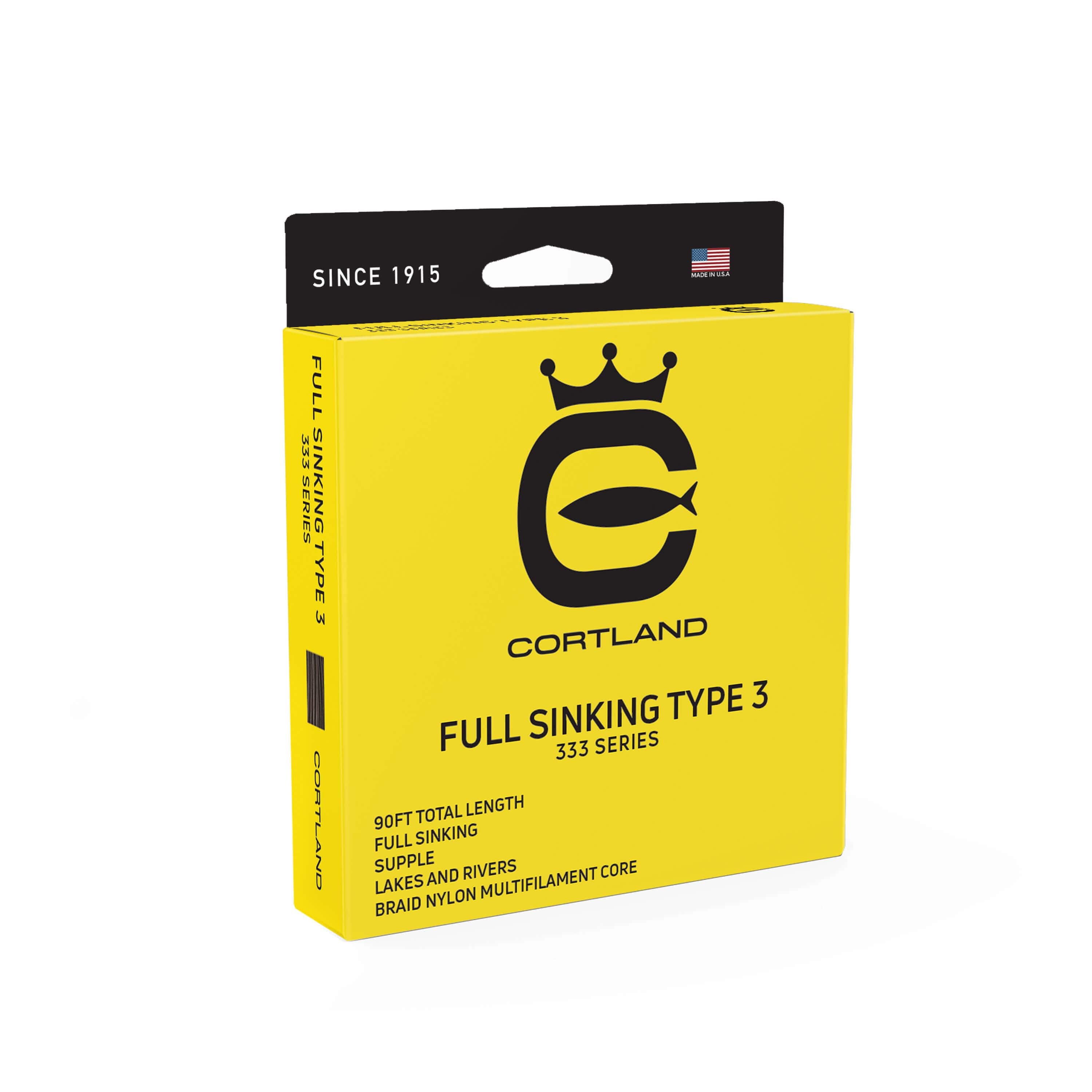 Cortland Classic 333 Full Sinking Fly Line