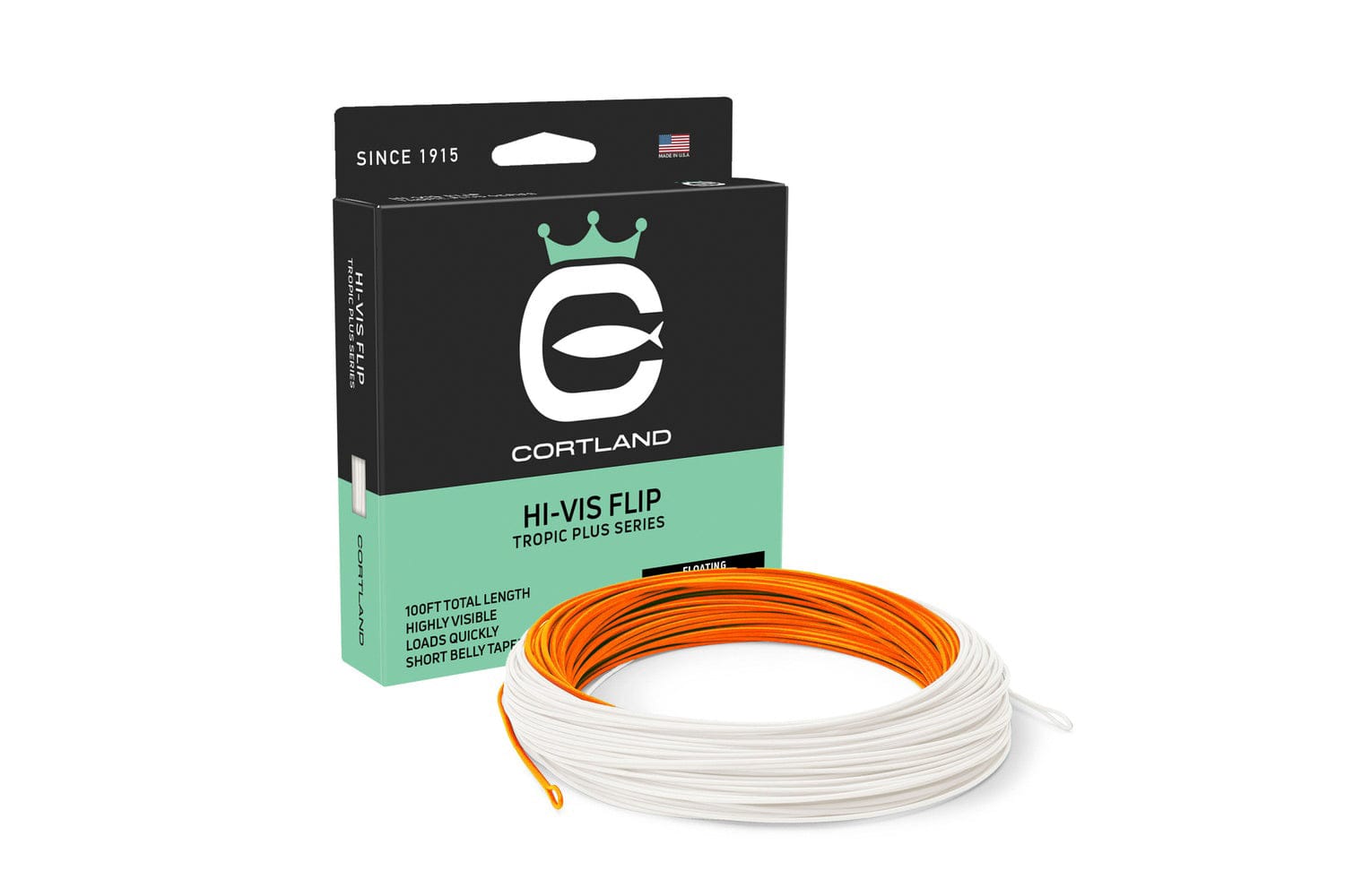 Cortland Hi-Vis Flip Fly Line | Trident Fly Fishing
