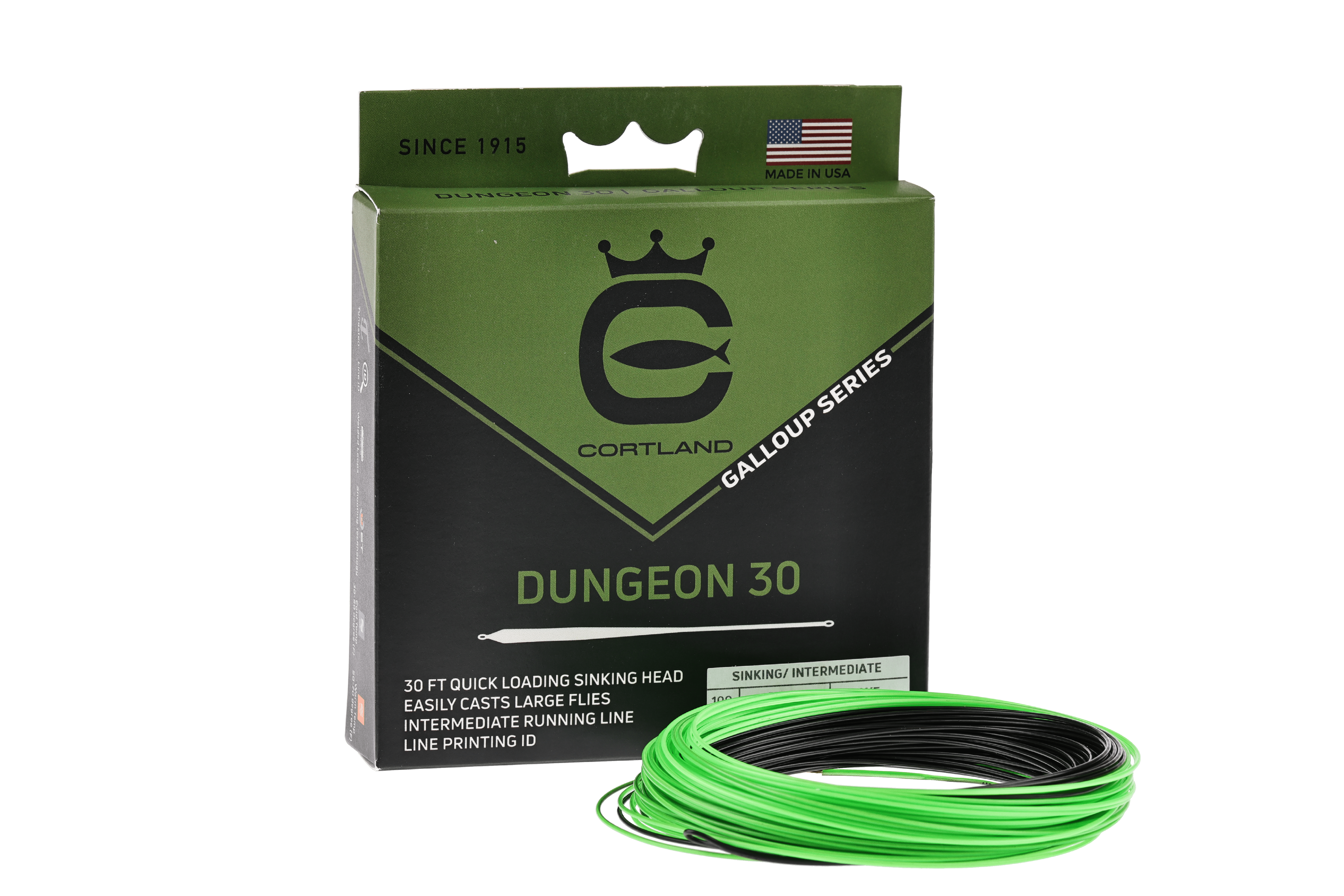 Cortland Kelly Galloup Dungeon 30 Fly Line