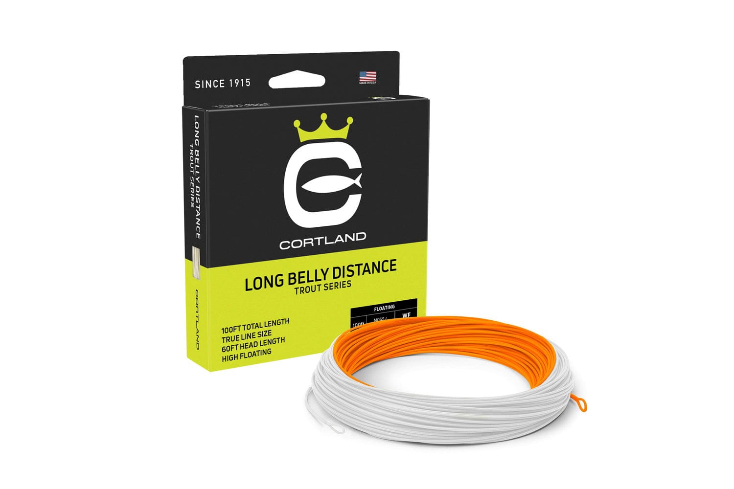 Cortland Long Belly Distance Fly Line