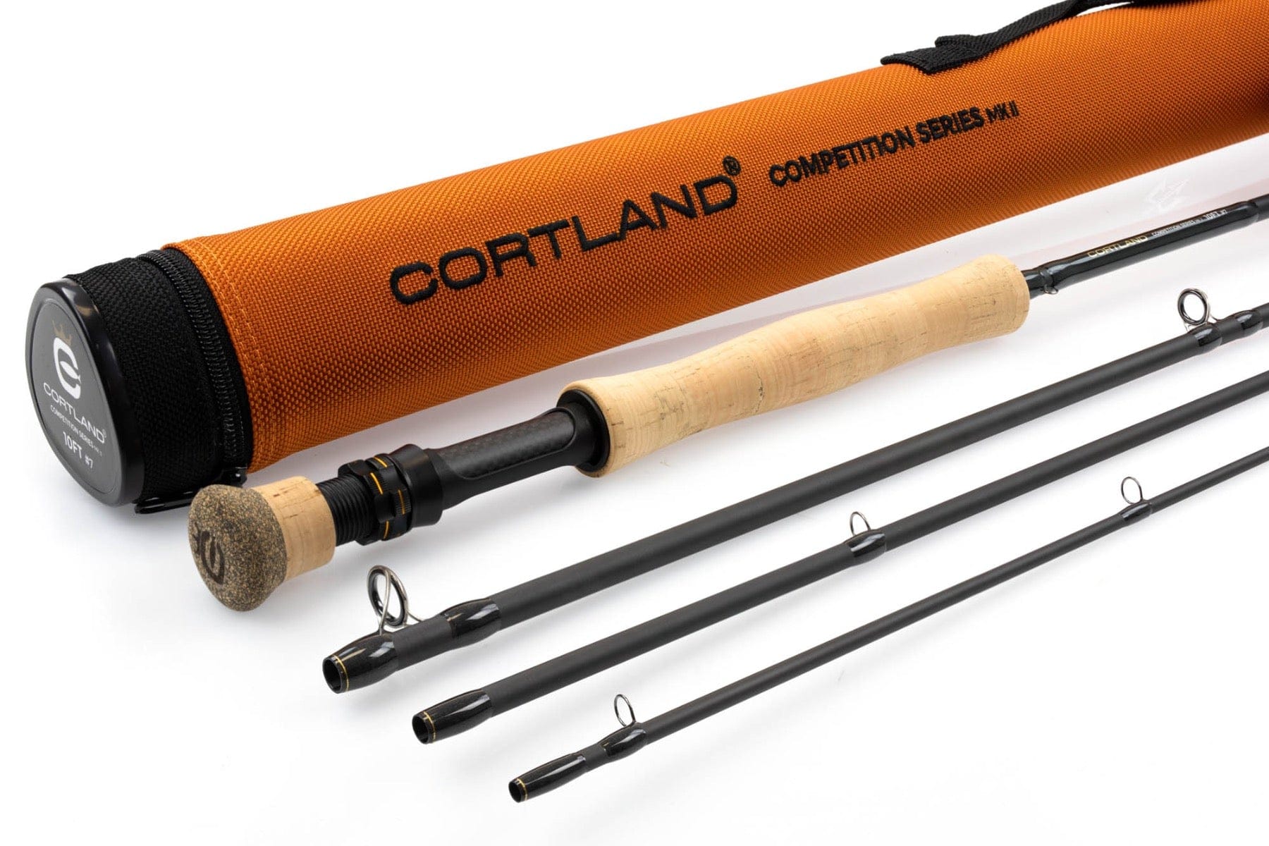 Canne à Mouche Cortland Competition MKII Euro 2100-4 - 10 Pieds - 2 Wt - 4 Pièces - Neuf