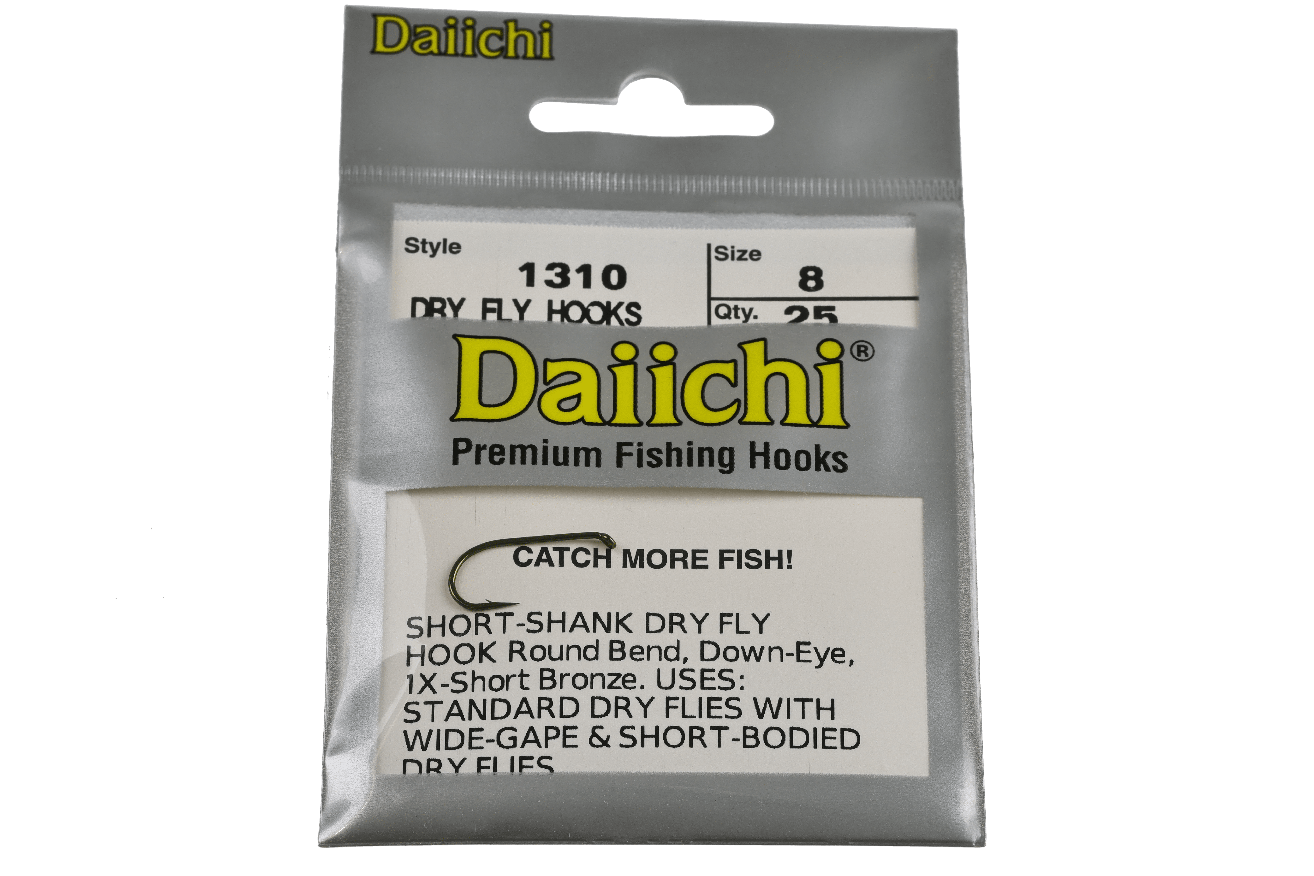 Daiichi 1310 Short-Shank Dry Fly Hooks