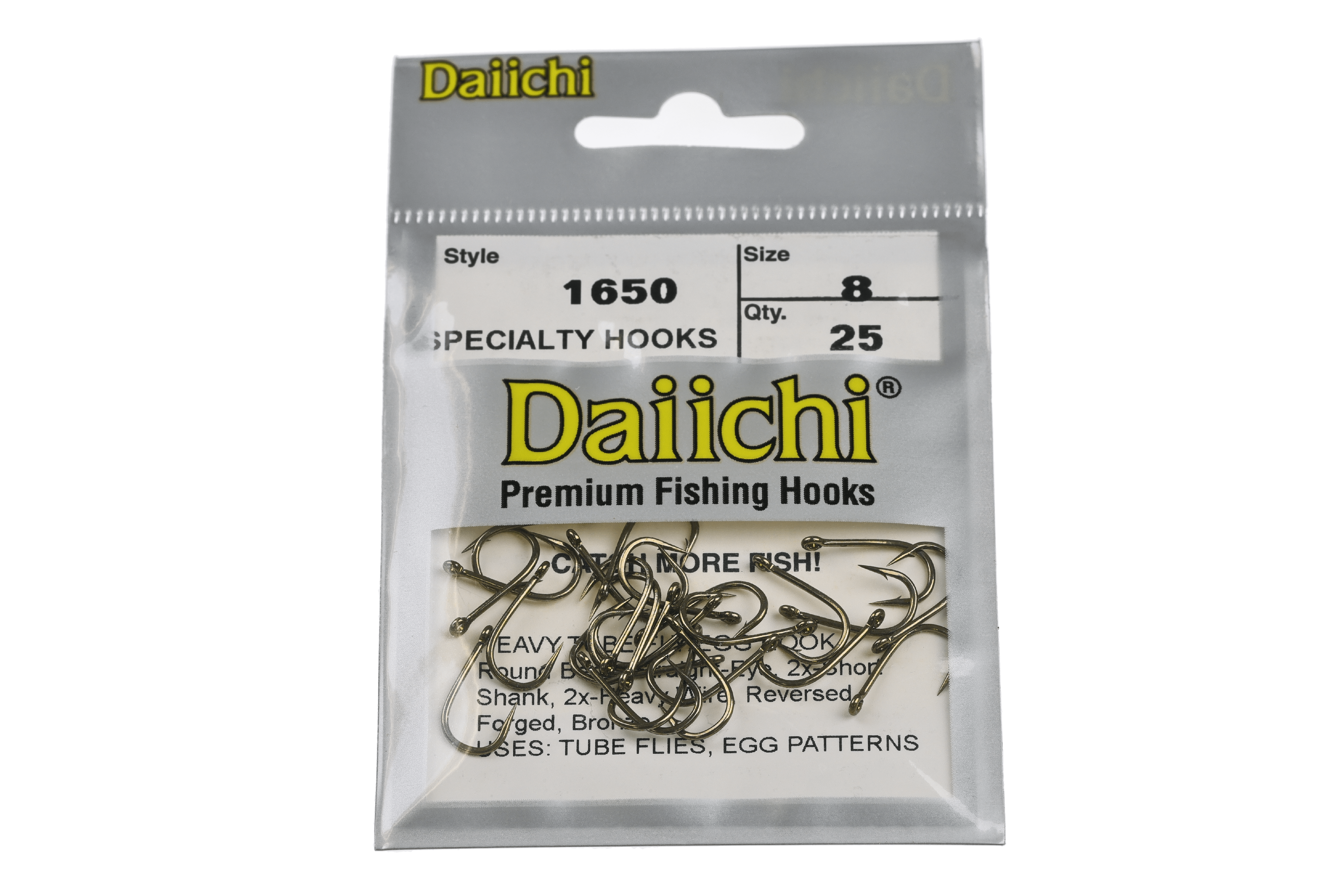 Daiichi 1650 Heavy Wire Tube Fly Hooks