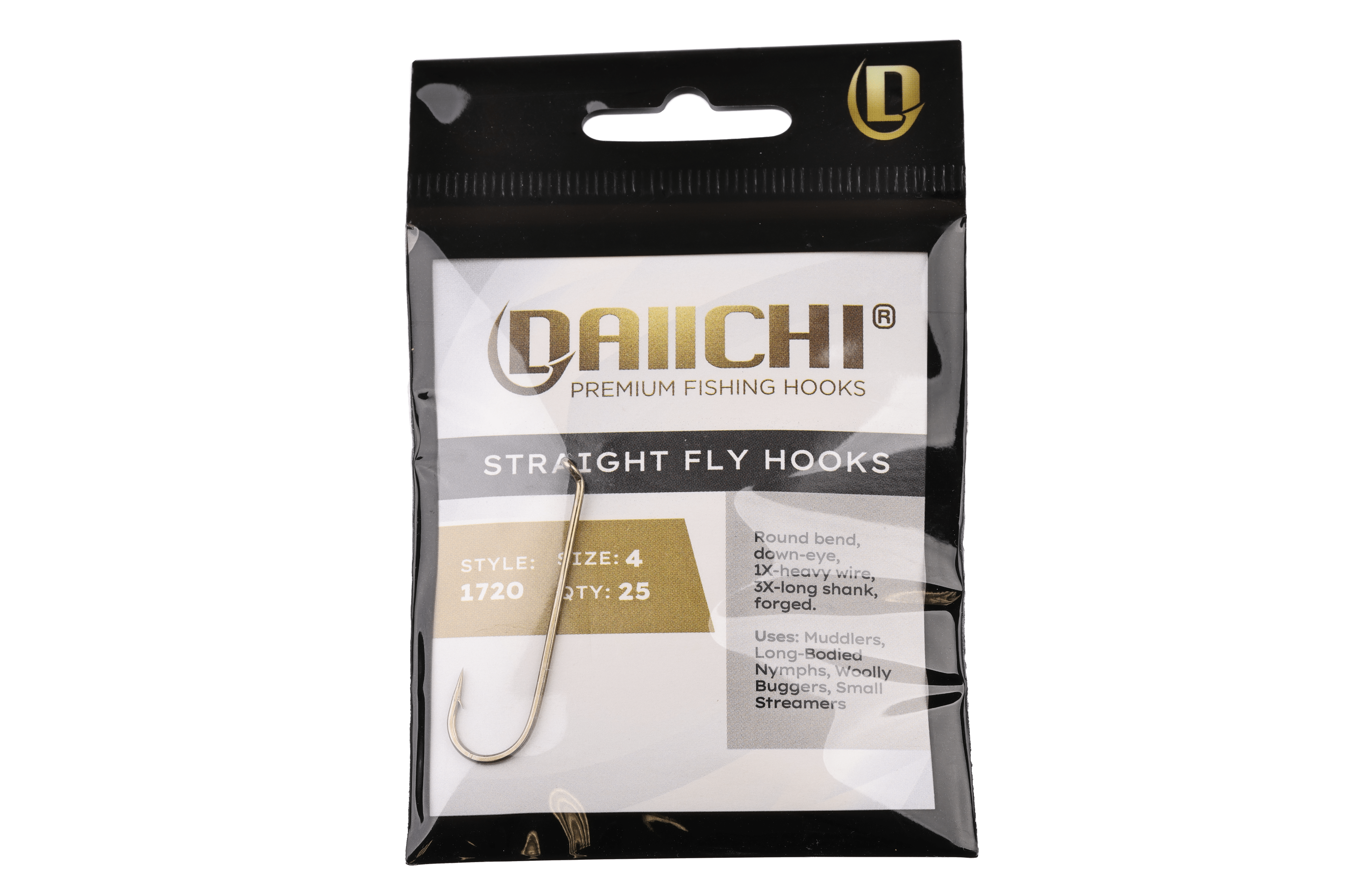 Daiichi 1720 3X-Long Nymph Hooks