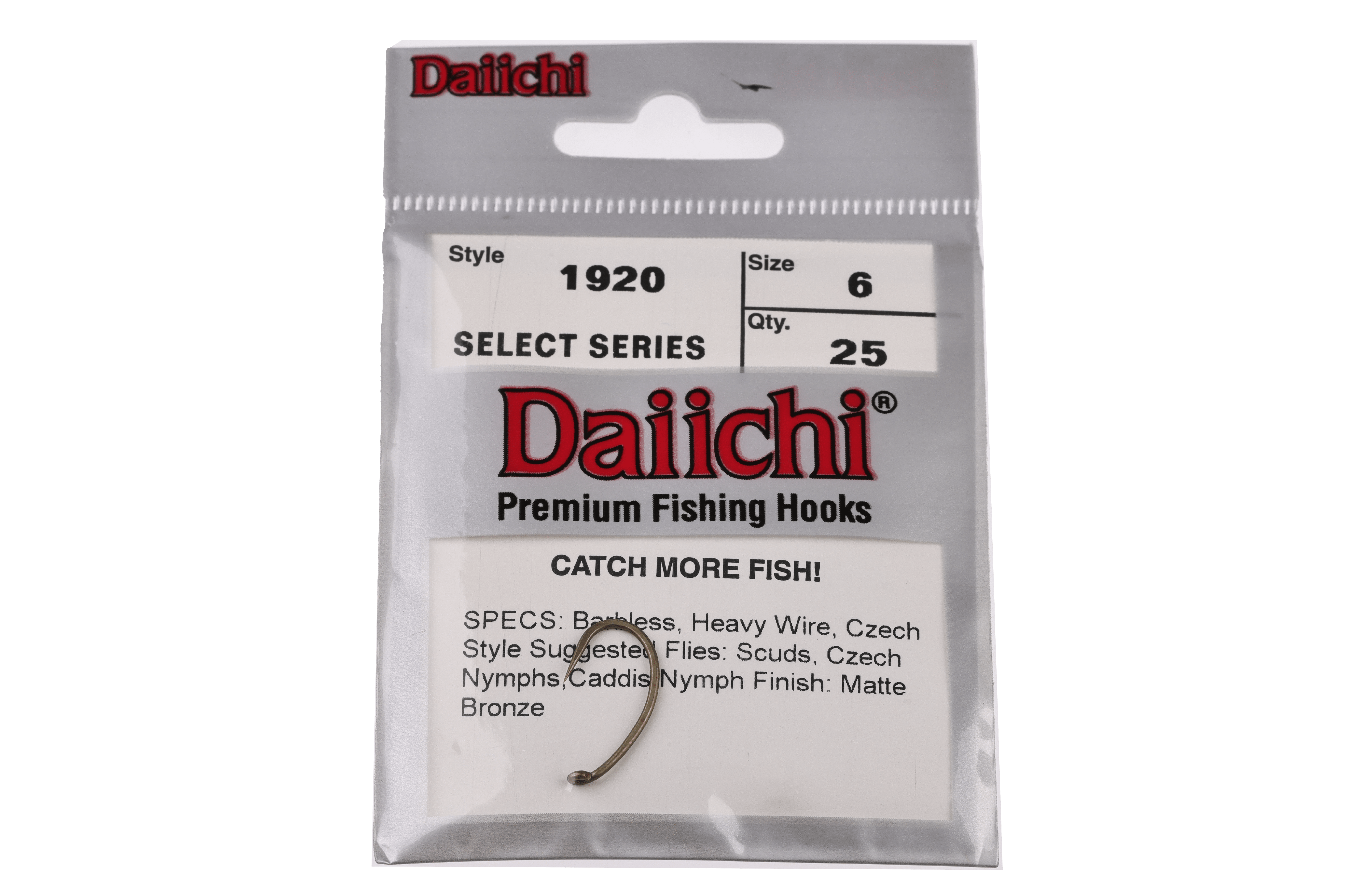 Daiichi 1920 Matte Bronze Hooks