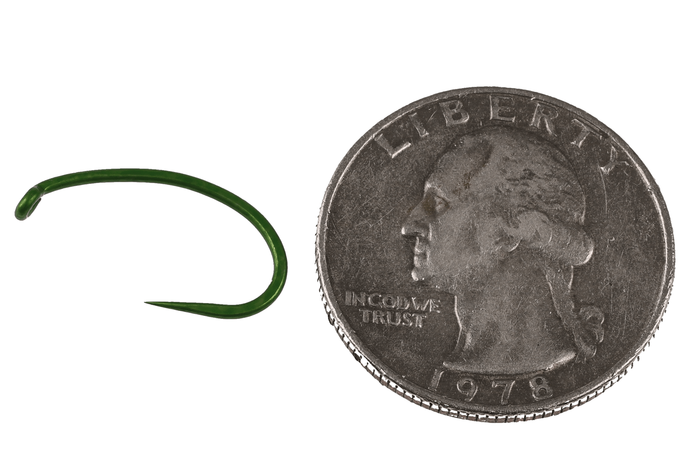 Daiichi 1924 Matte Green Hooks