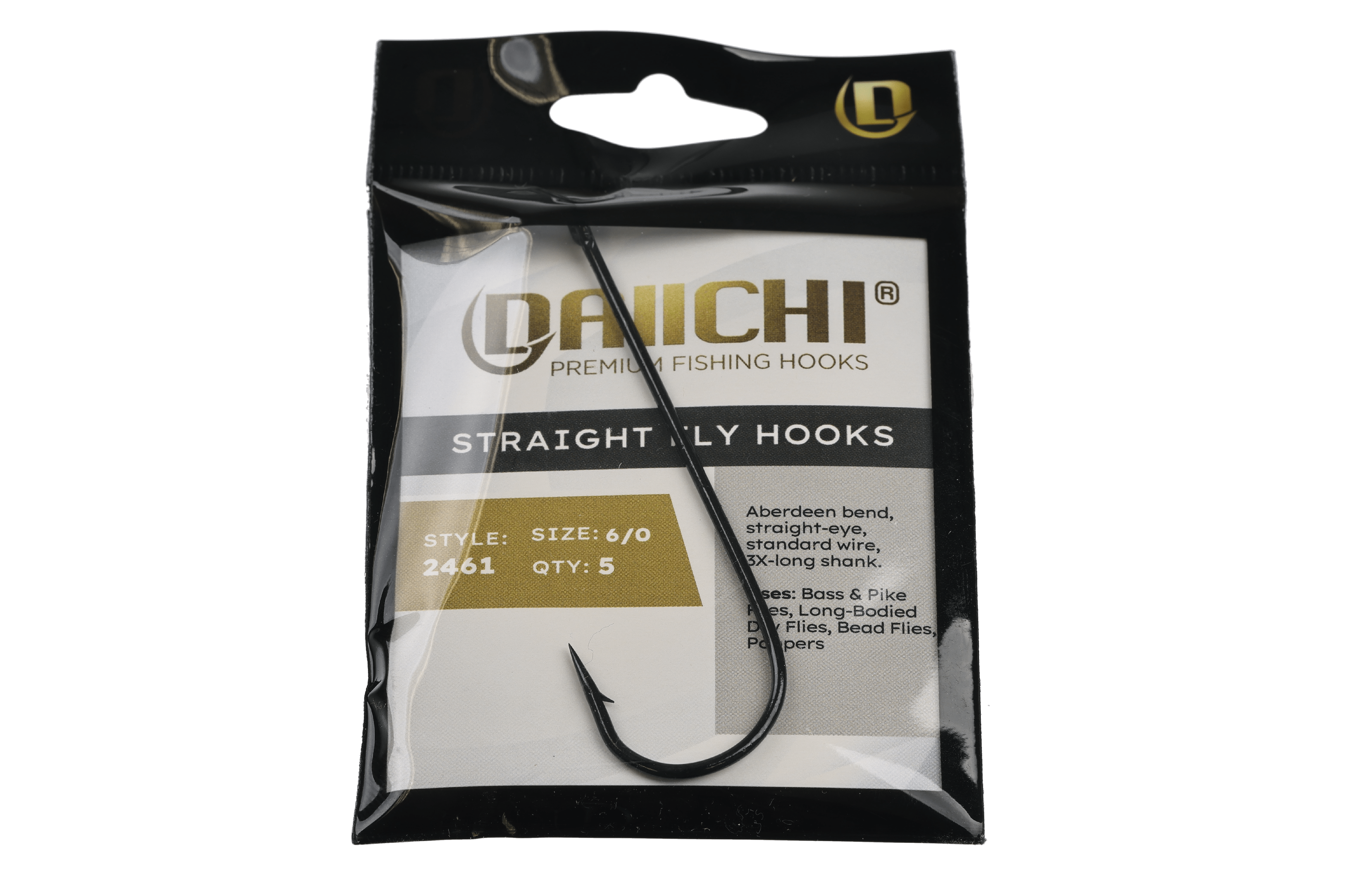 Daiichi 2461 Long-Shank Aberdeen Hooks