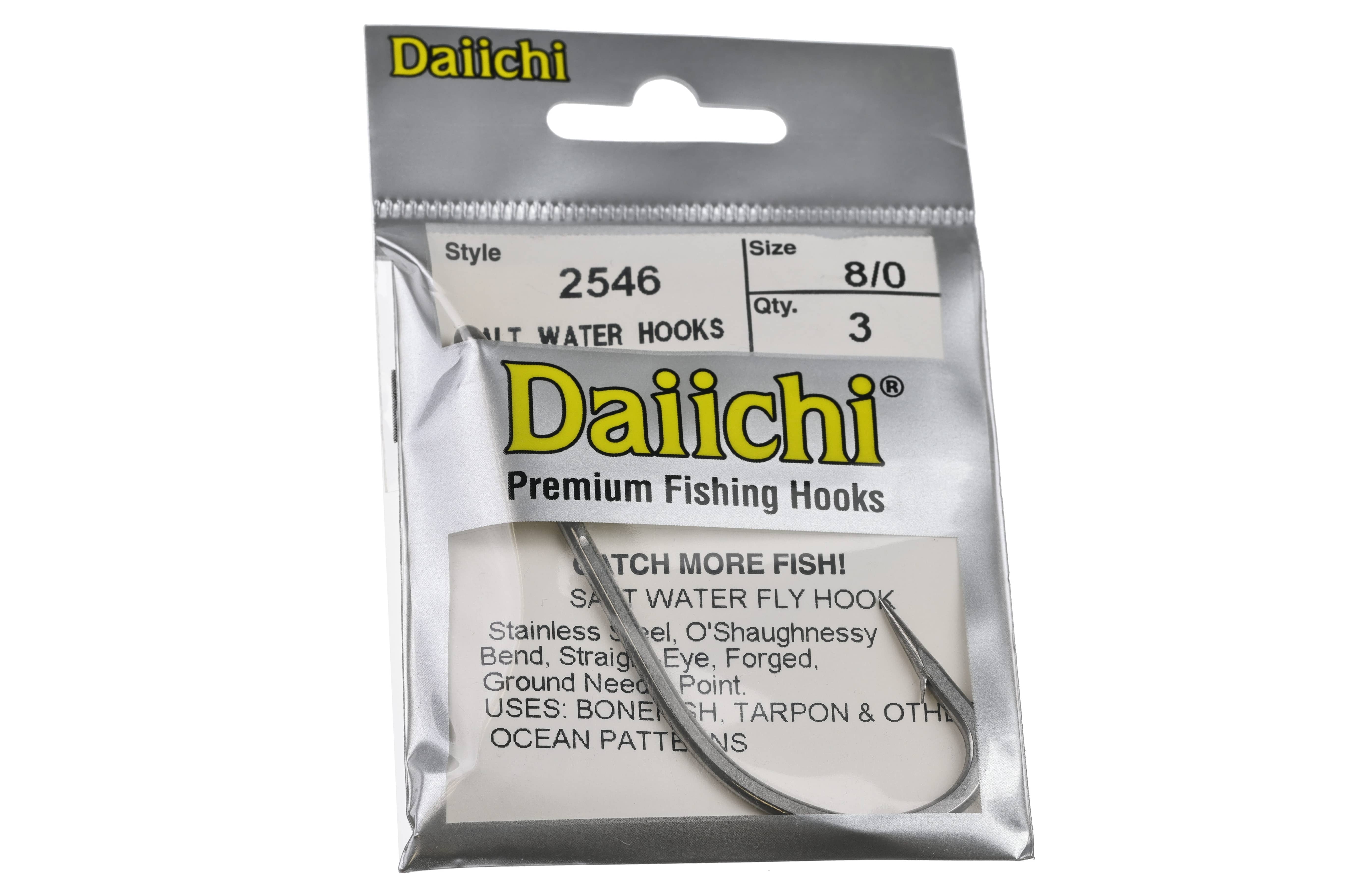 Daiichi 2546 Saltwater Fly Hooks