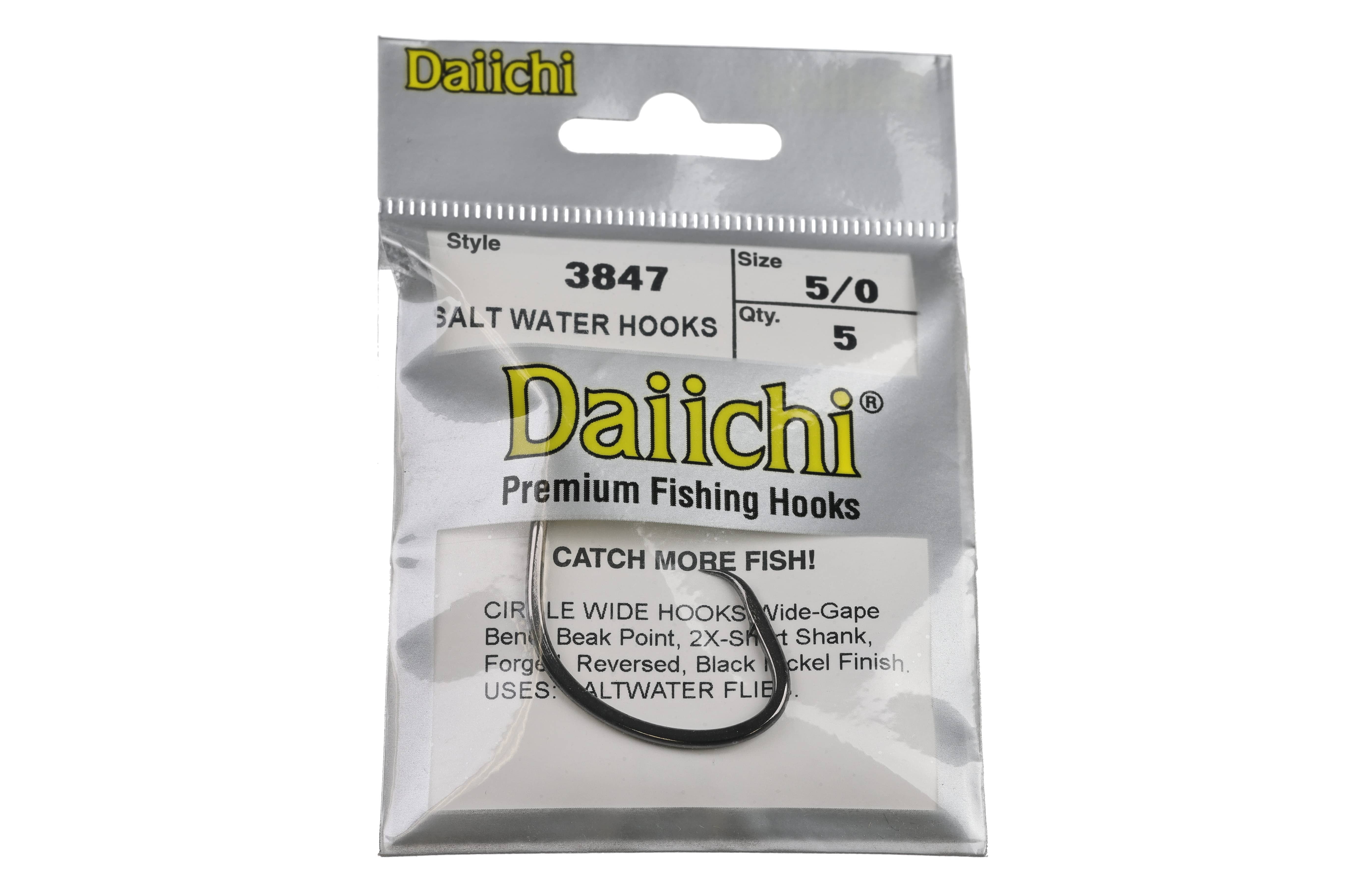 Daiichi 3847 Circle Wide Hooks