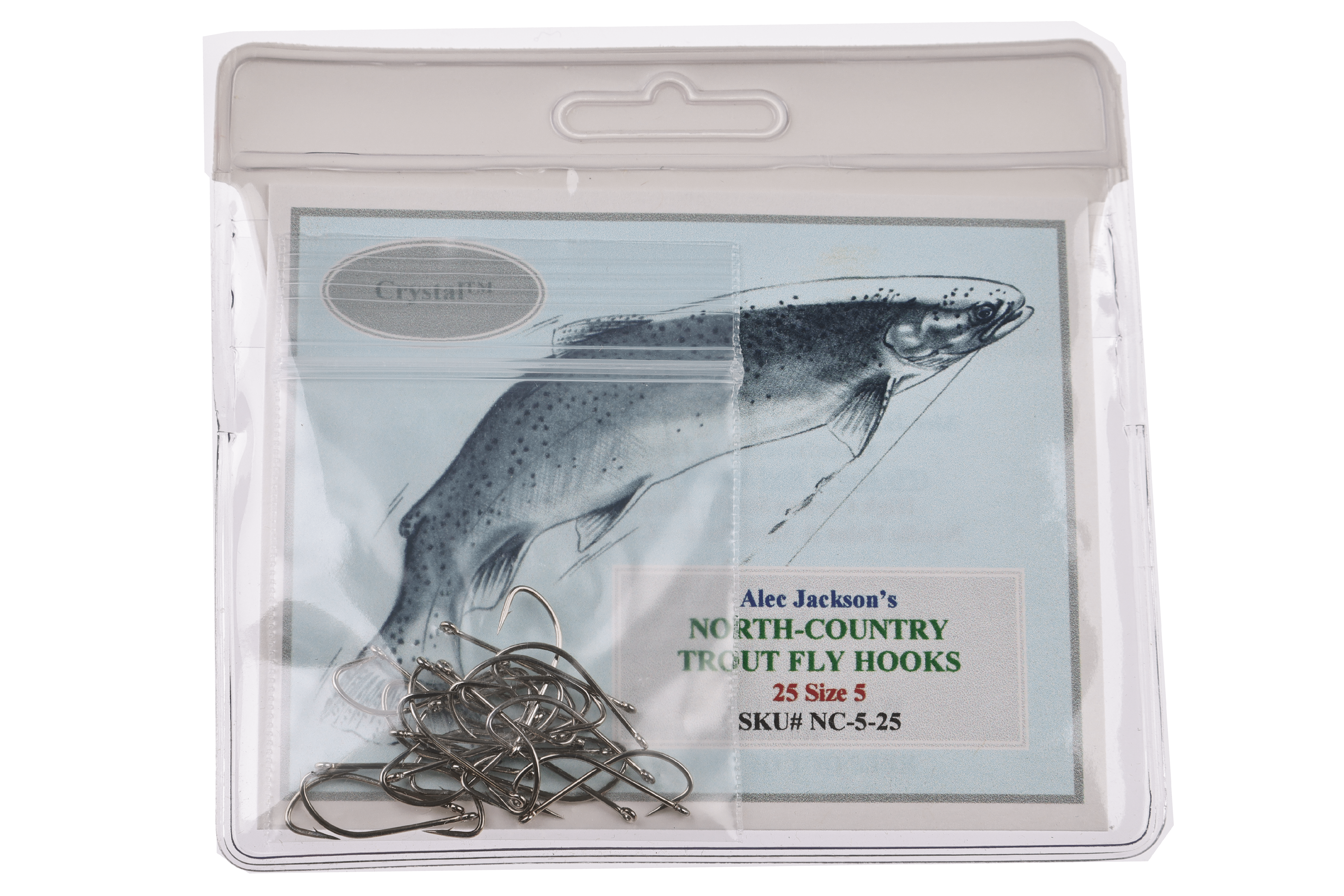 Daiichi Alec Jackson's Crystal North Country Trout Hooks