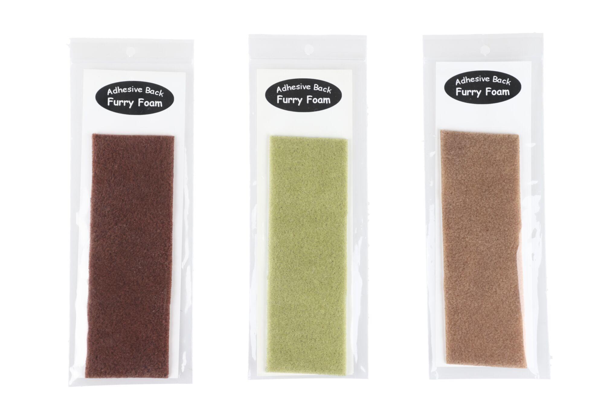 D's Flyes Adhesive Backed Thin Furry Foam