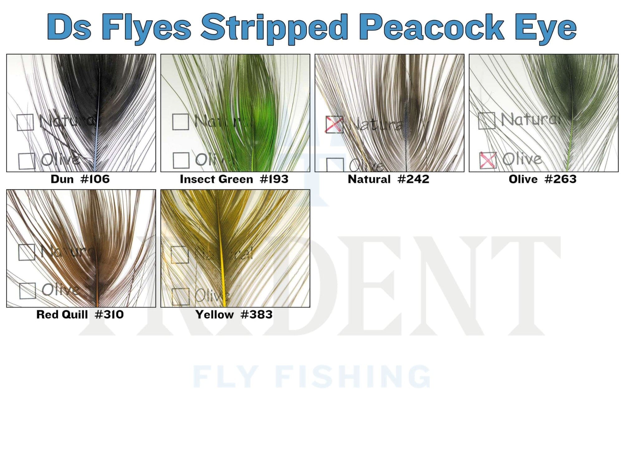 D's Flyes Stripped Peacock Eye