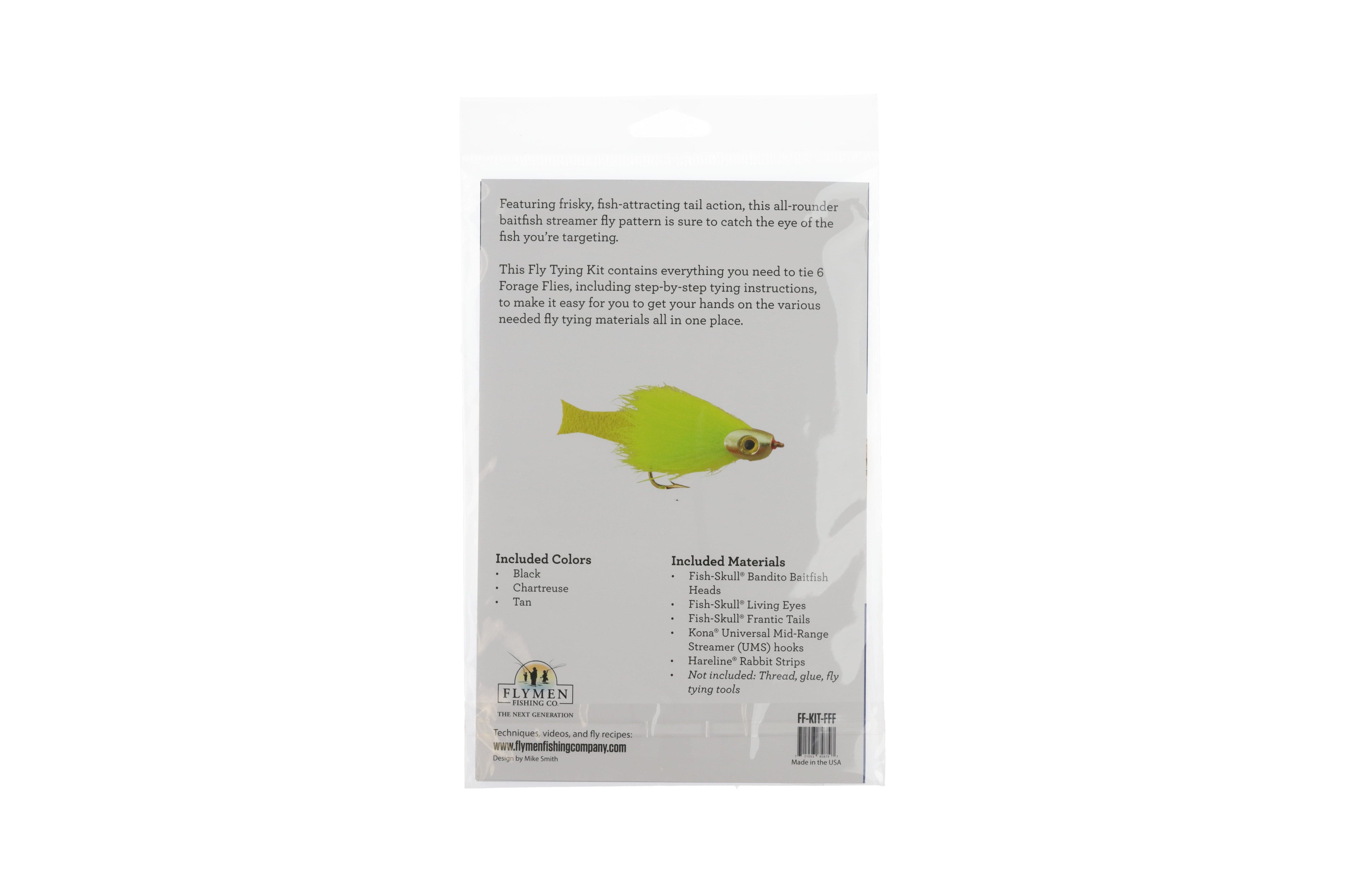 Fish-Skull Forage Fly Fly Tying Kit