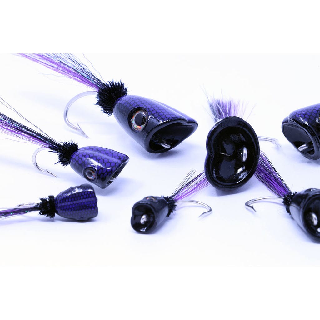 Flymen Double Barrel Baitfish Popper Fly Selection