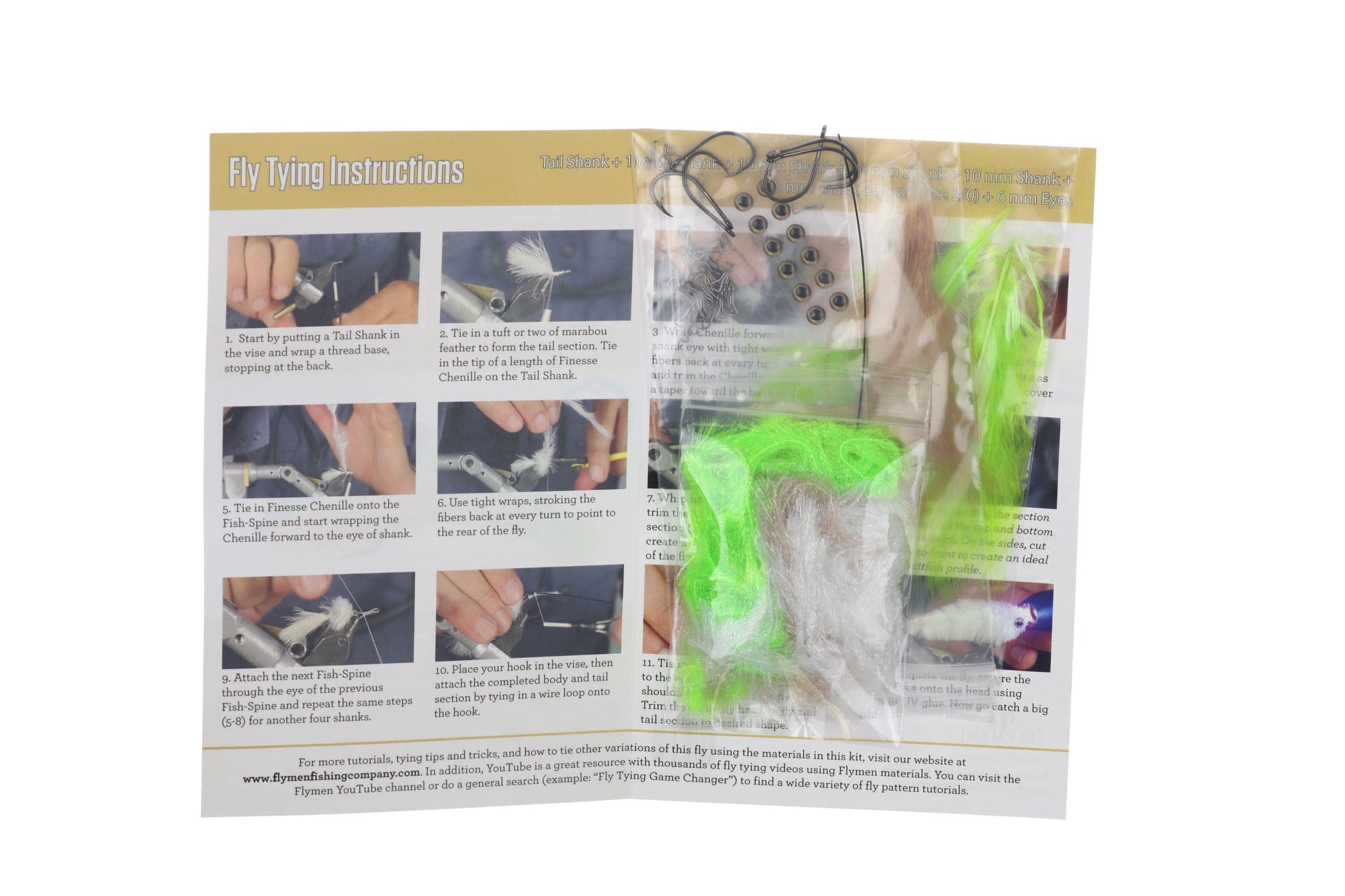 Chocklett's Mini Finesse Changer Fly Tying Kit