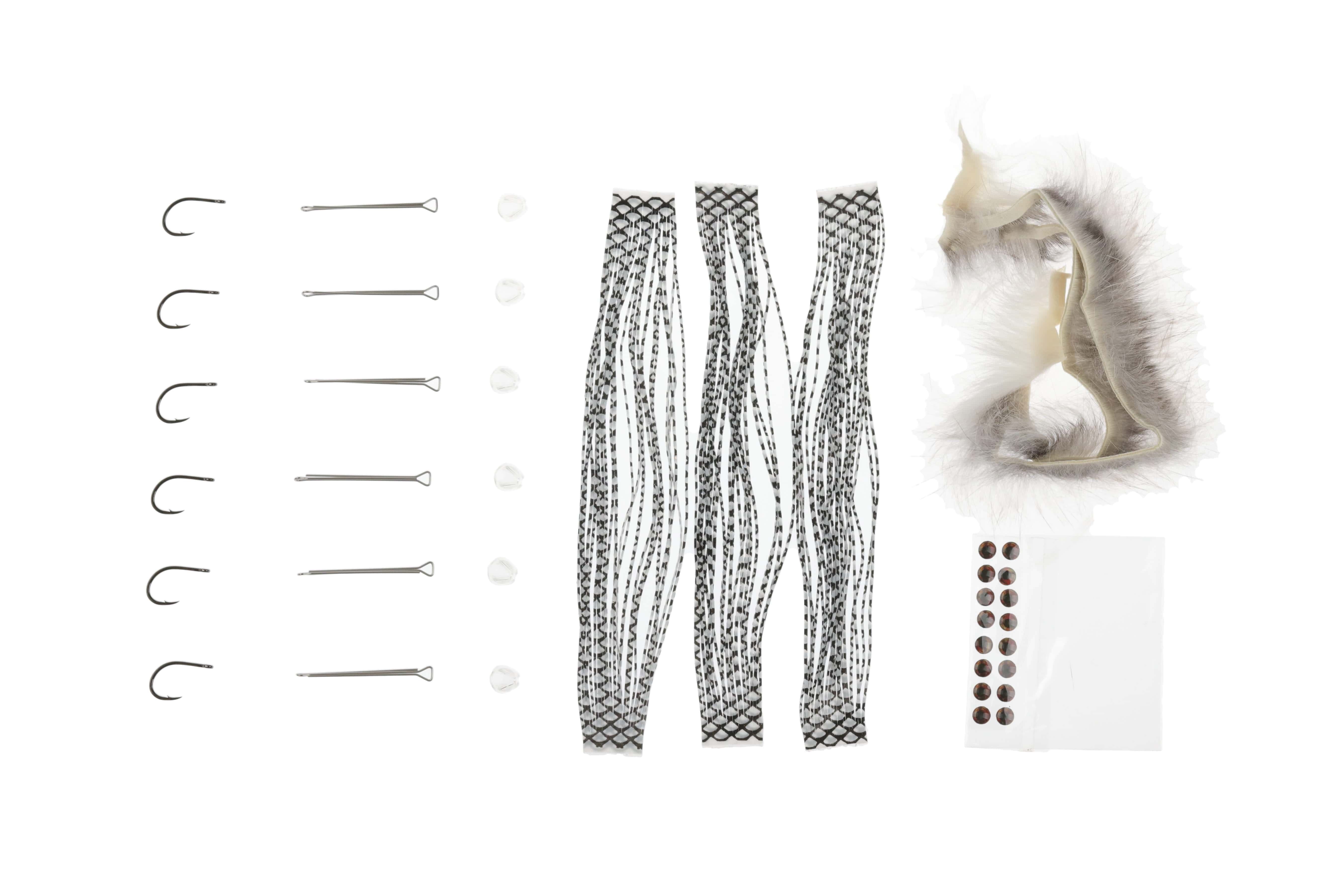 Fish-Skull Masked Bandito Fly Tying Kit