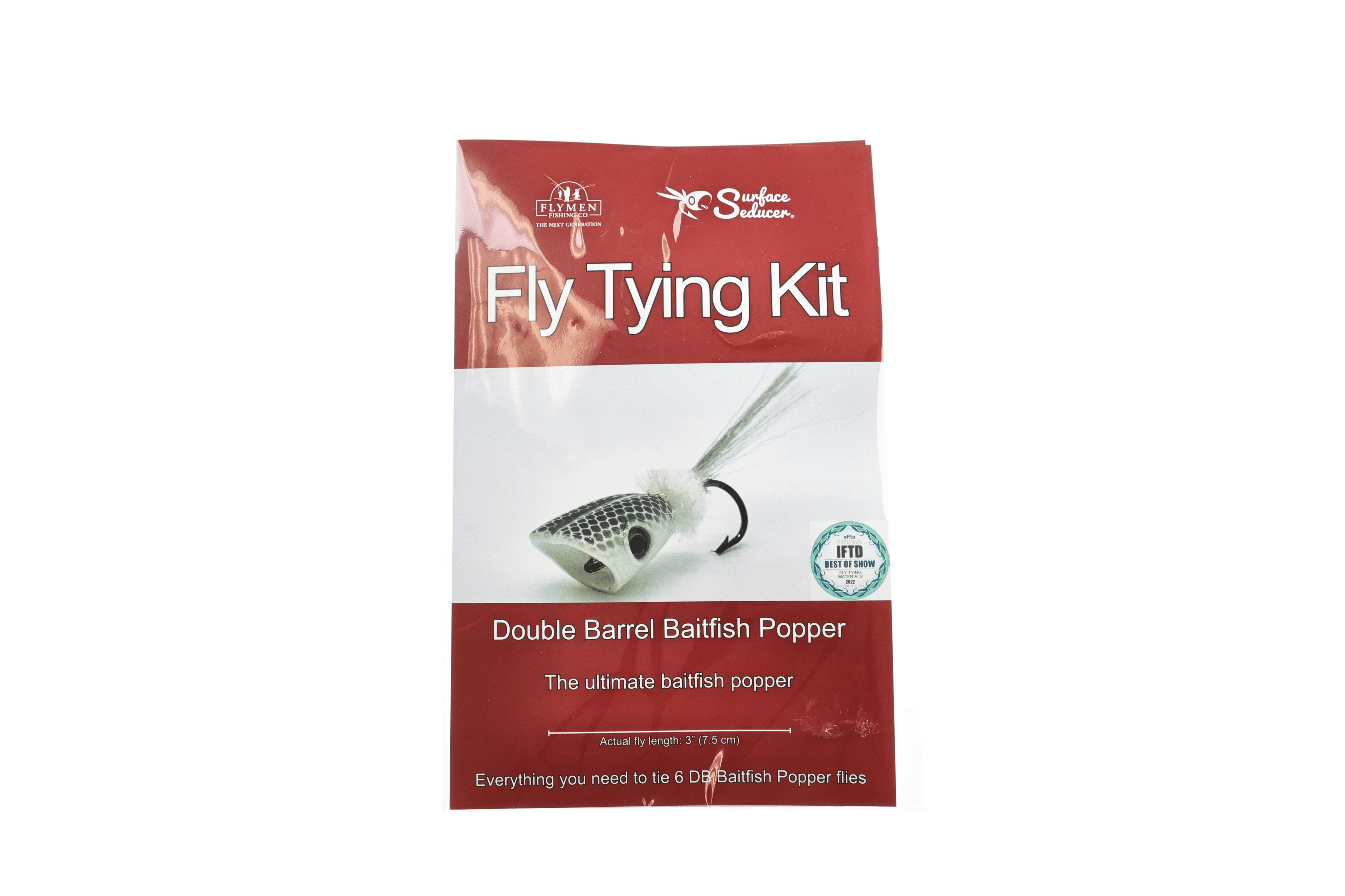 Flymen DB Baitfish Popper Fly Tying Kit