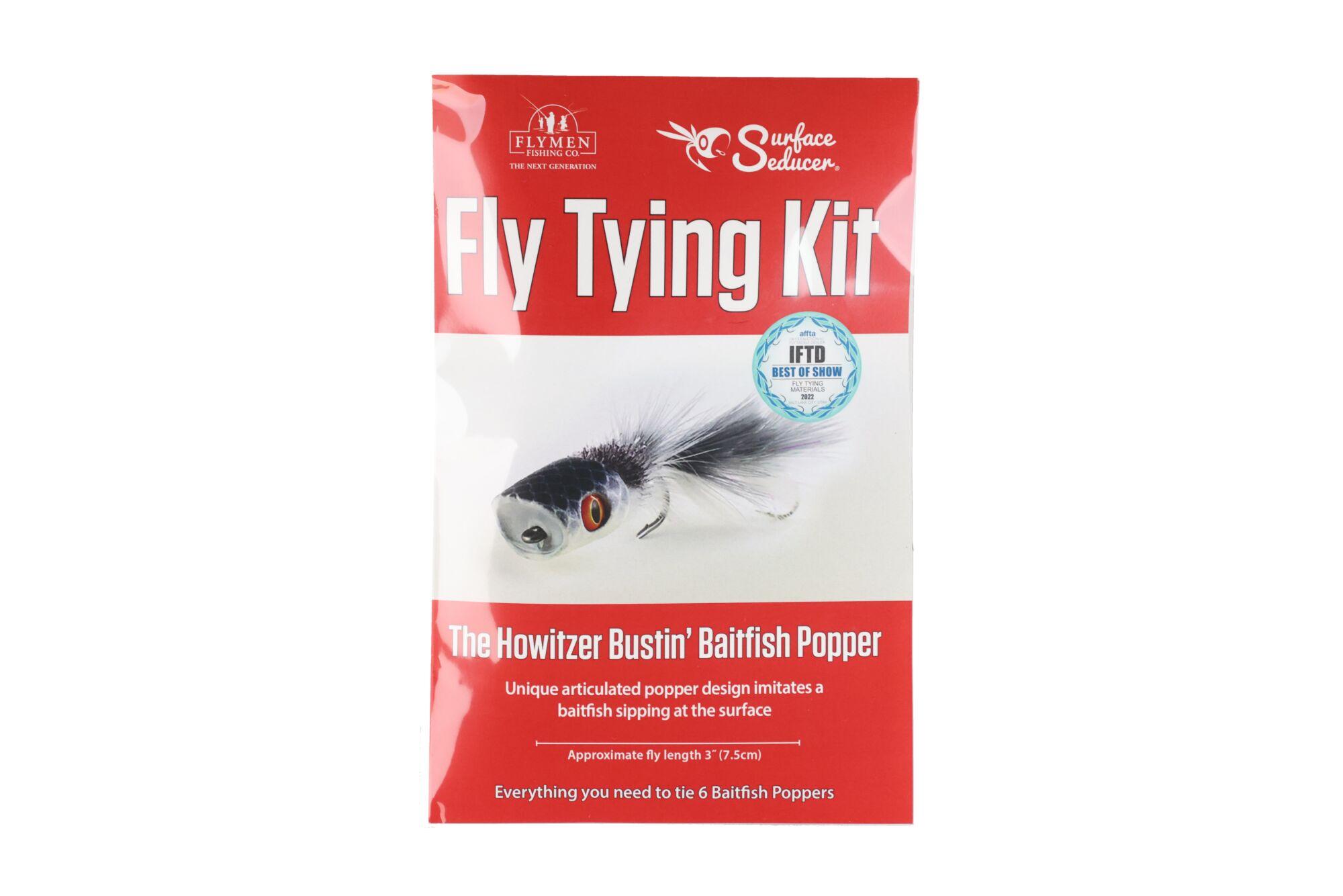 Flymen Howitzer Bustin Baitfish Popper Fly Tying Kit