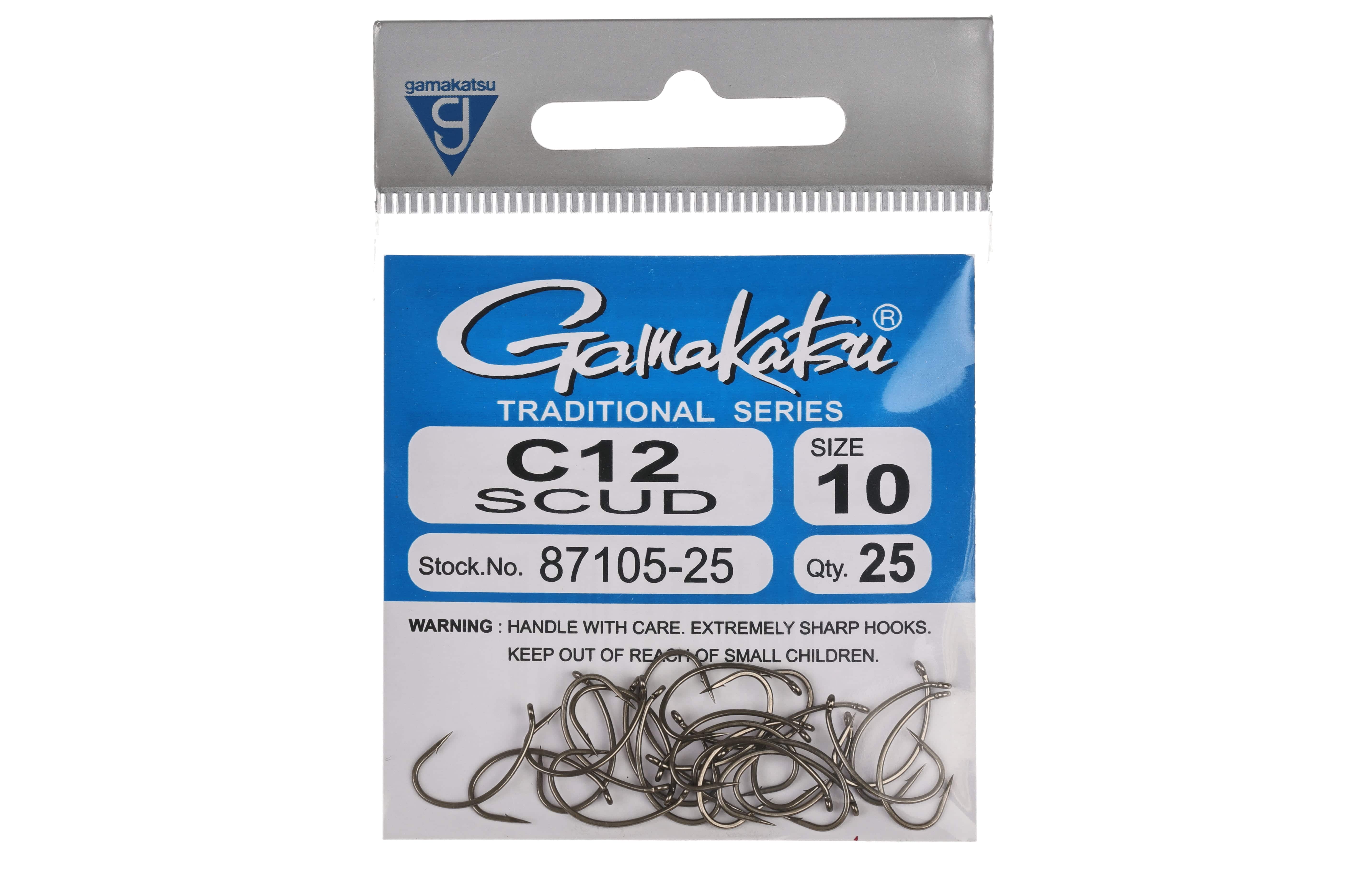 Gamakatsu C12 Scud Hooks