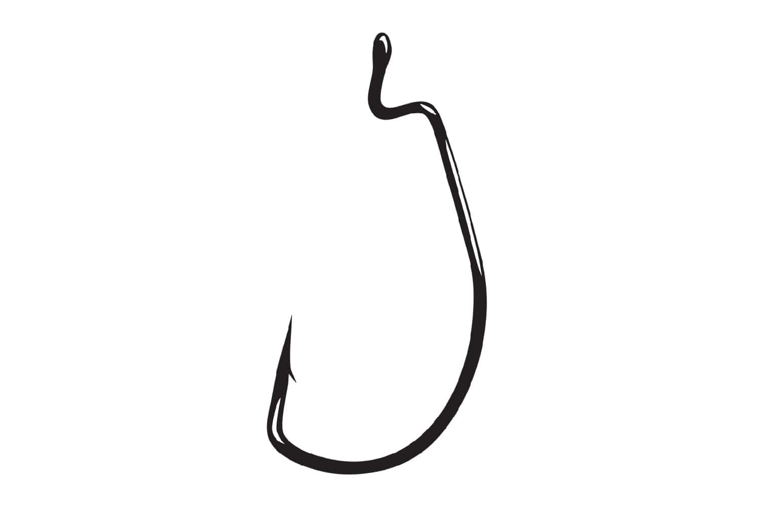 Gamakatsu EWG Offset Shank Worm Hooks