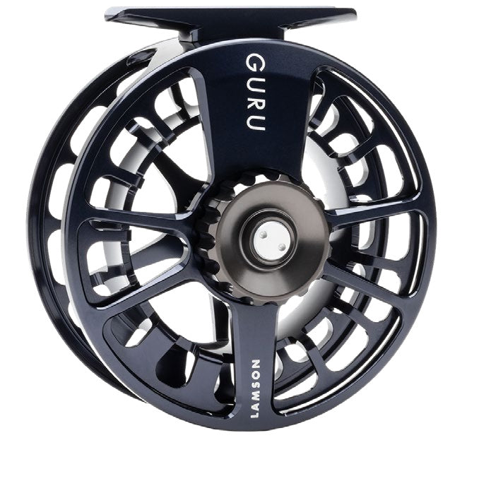 Lamson Guru X Fly Reel in Blue Steel