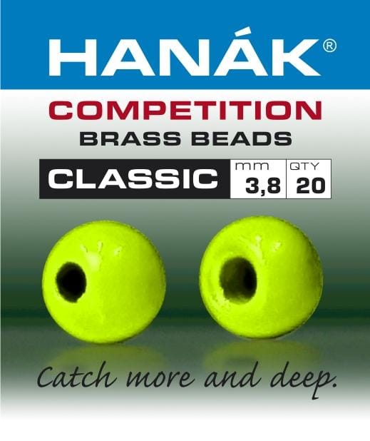 Hanak Competition Classic Brass Fluo+ Beads