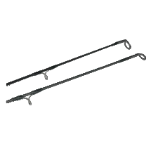 Two tip sections of the Hardy Tactus nymphing fly rod two tip system
