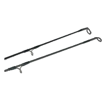 Two tip sections of the Hardy Tactus nymphing fly rod two tip system